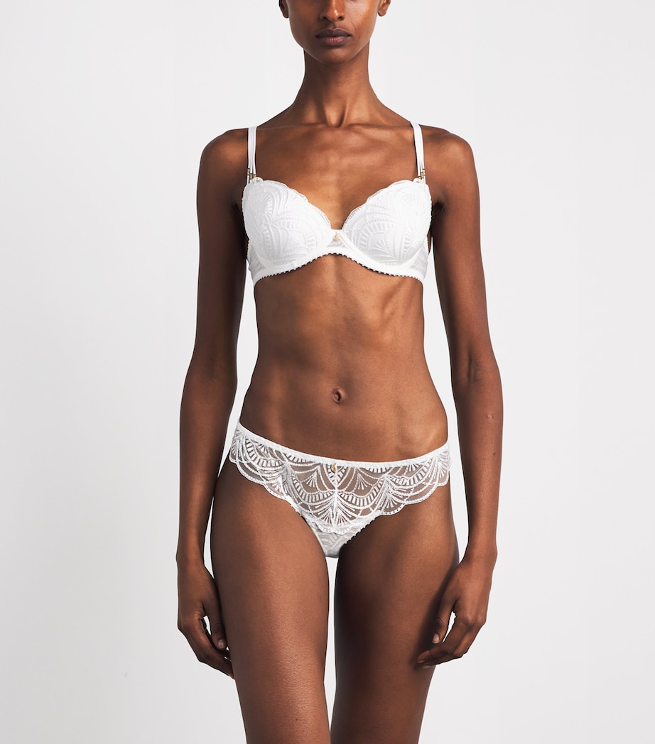 Aubade Womens Vibes Push-Up Bra Pearl Image 2