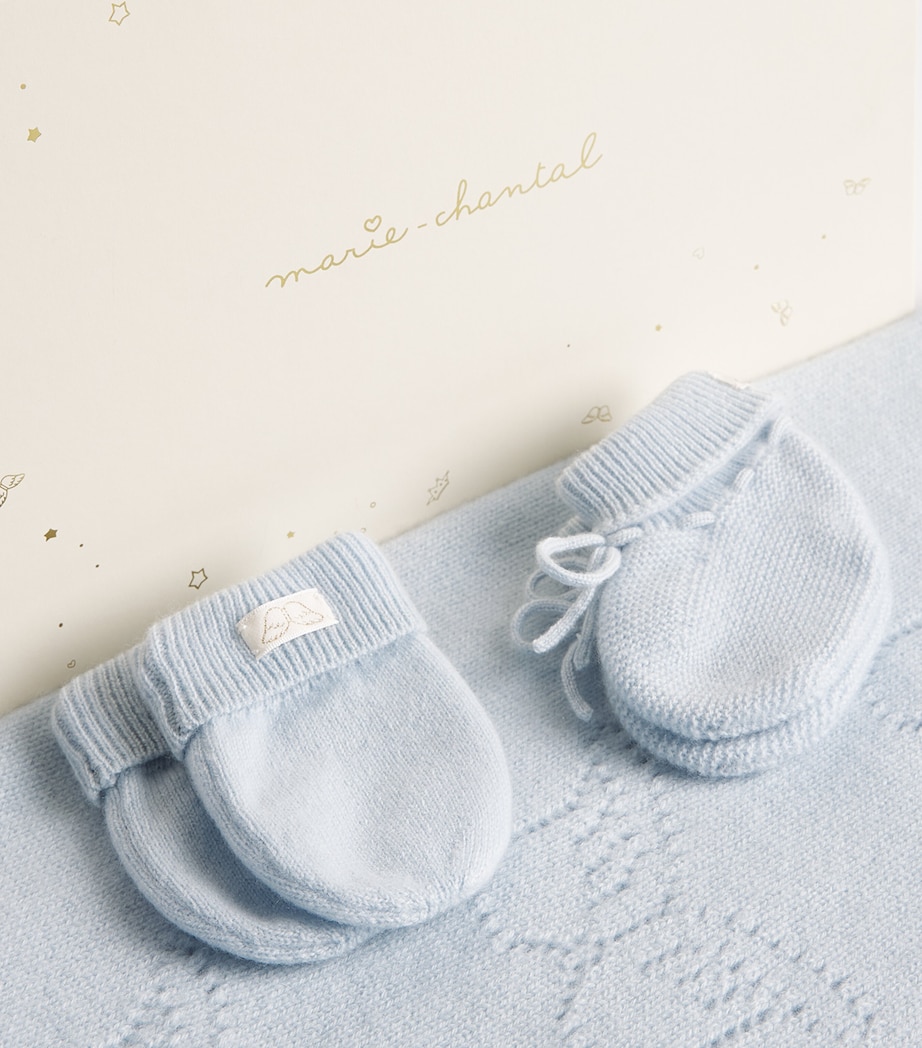 Marie-Chantal Baby’s First Cashmere Gift Set Blue Image 4