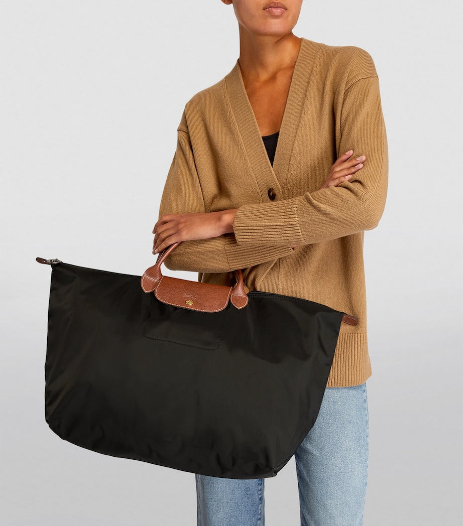 Small Le Pliage Original Travel Bag 001 BLACK Image 4