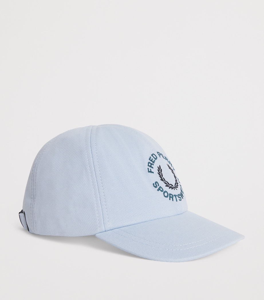 Cotton Embroidered Logo Cap 146LT SMOKE Image 2