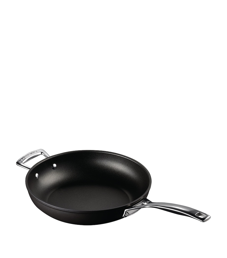 Toughened Non-Stick Deep Frying Pan (28cm) BLACK Image 1