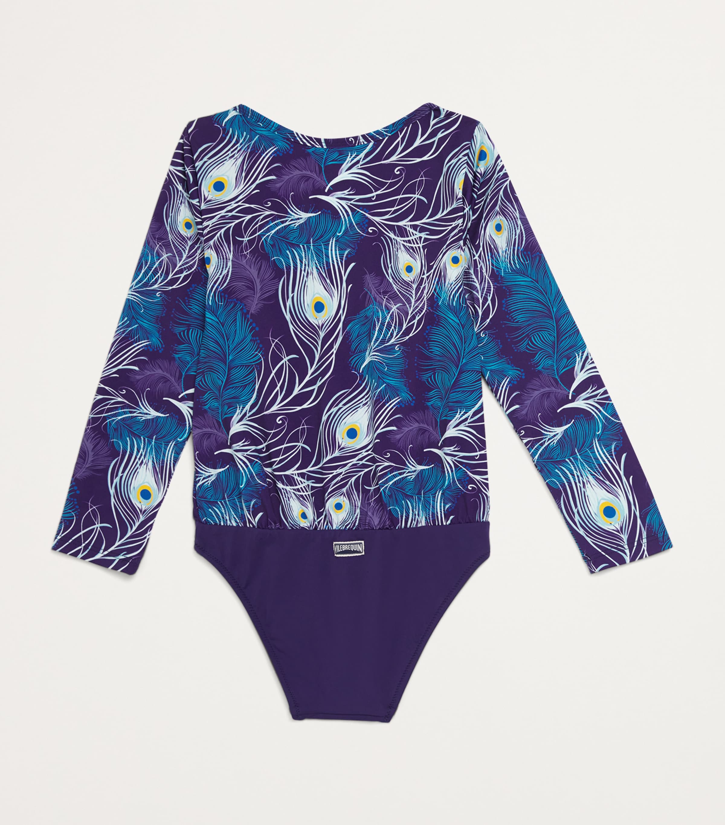 Peacock Feather Swimsuit (2-6 Years) 605 MINUIT Image 2