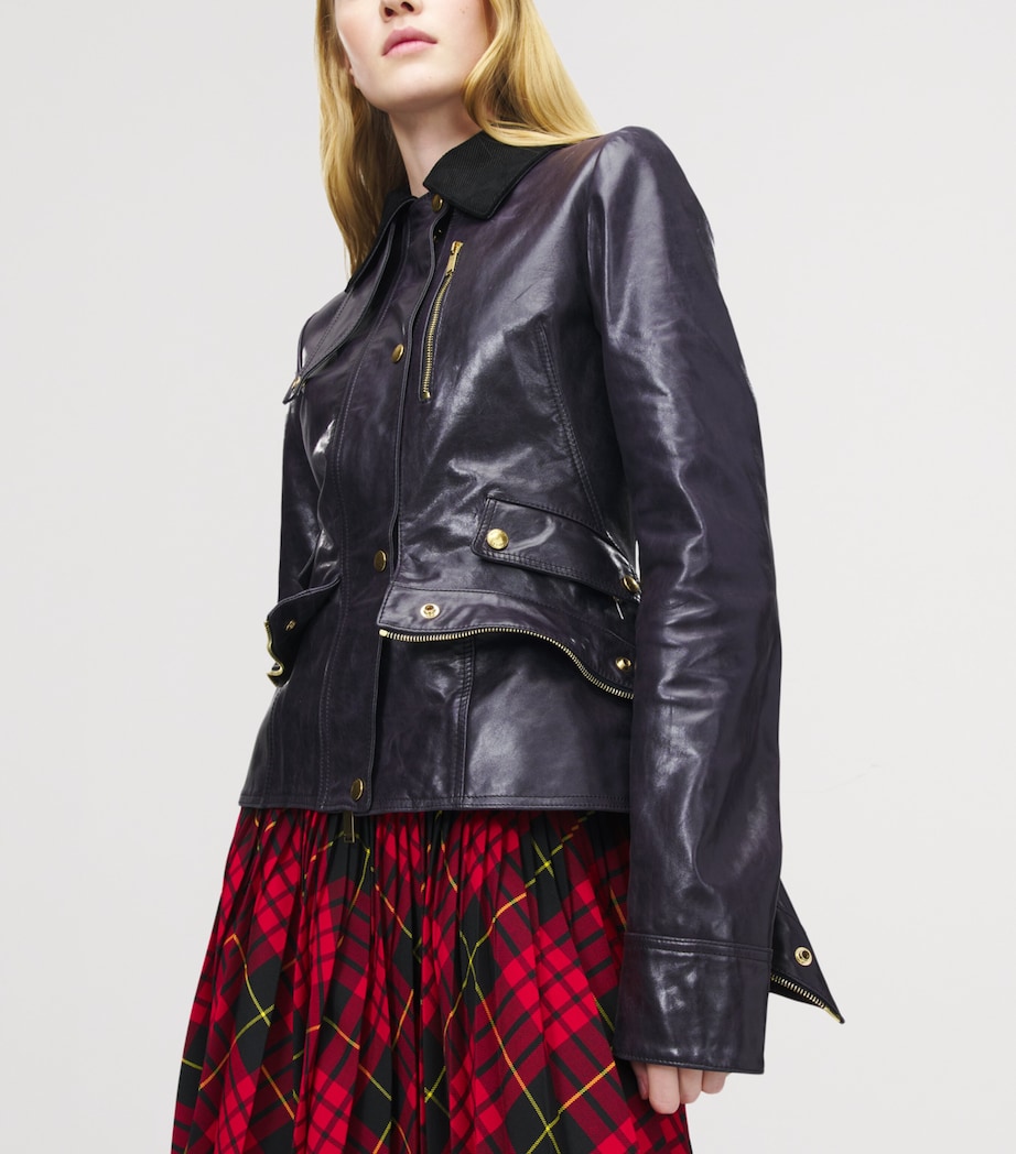 Leather Kickback Jacket 4391 Image 6