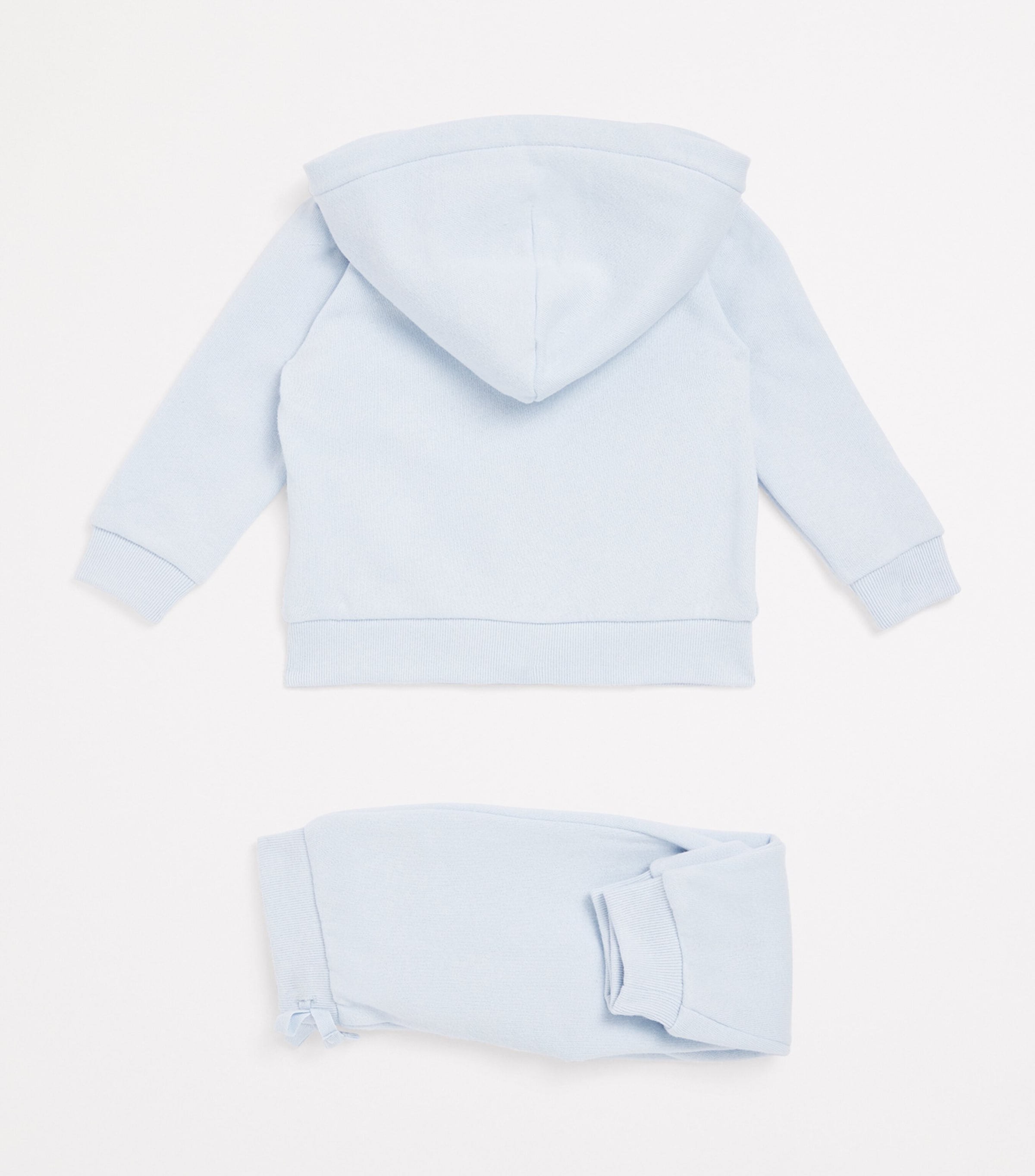 Cotton-Blend Hoodie and Sweatpants Set (3-24 Months) BERYL BLUE Image 2