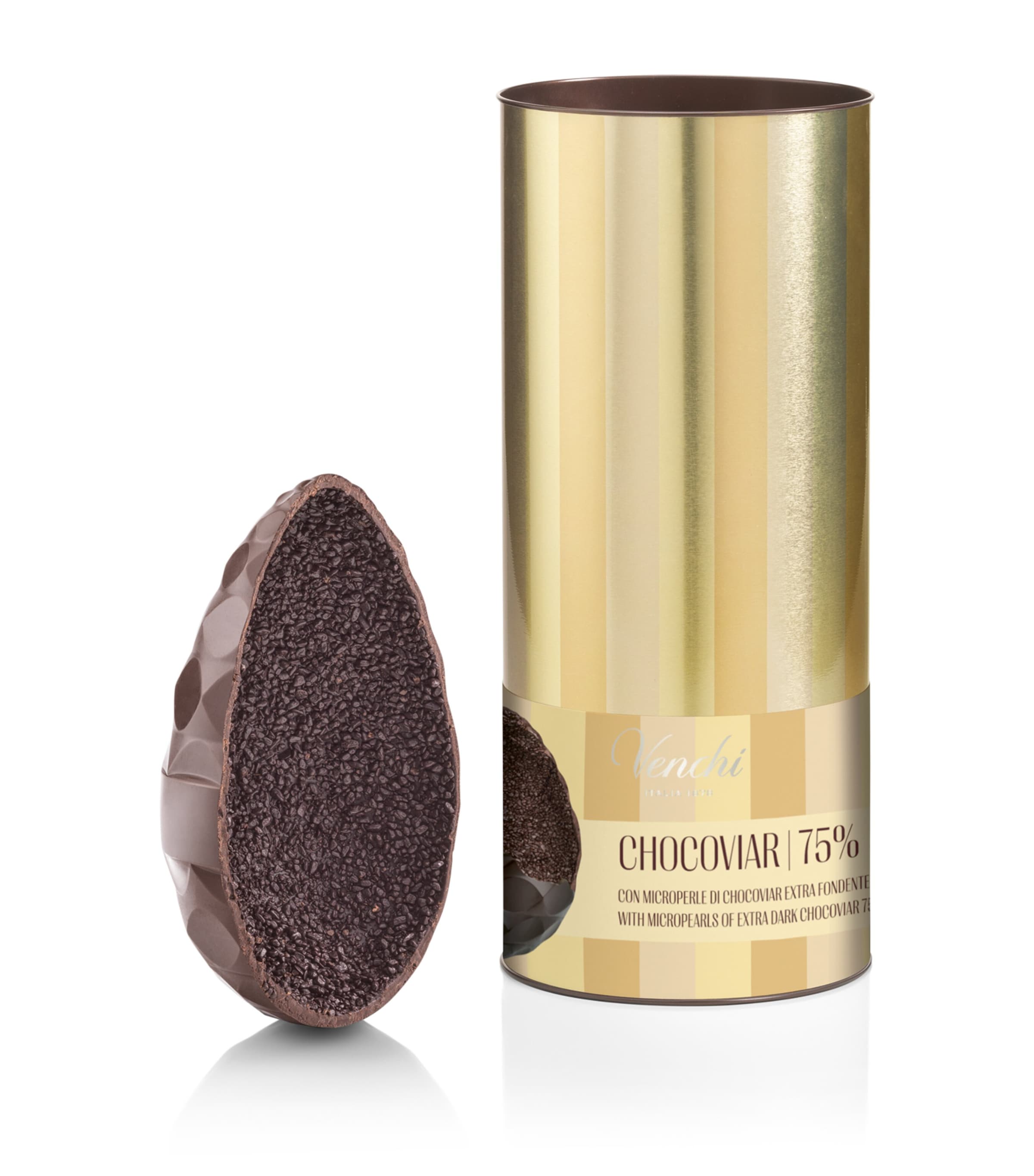 Venchi 1878 Dark Chocolate Chocoviar Egg (350g) Image 1