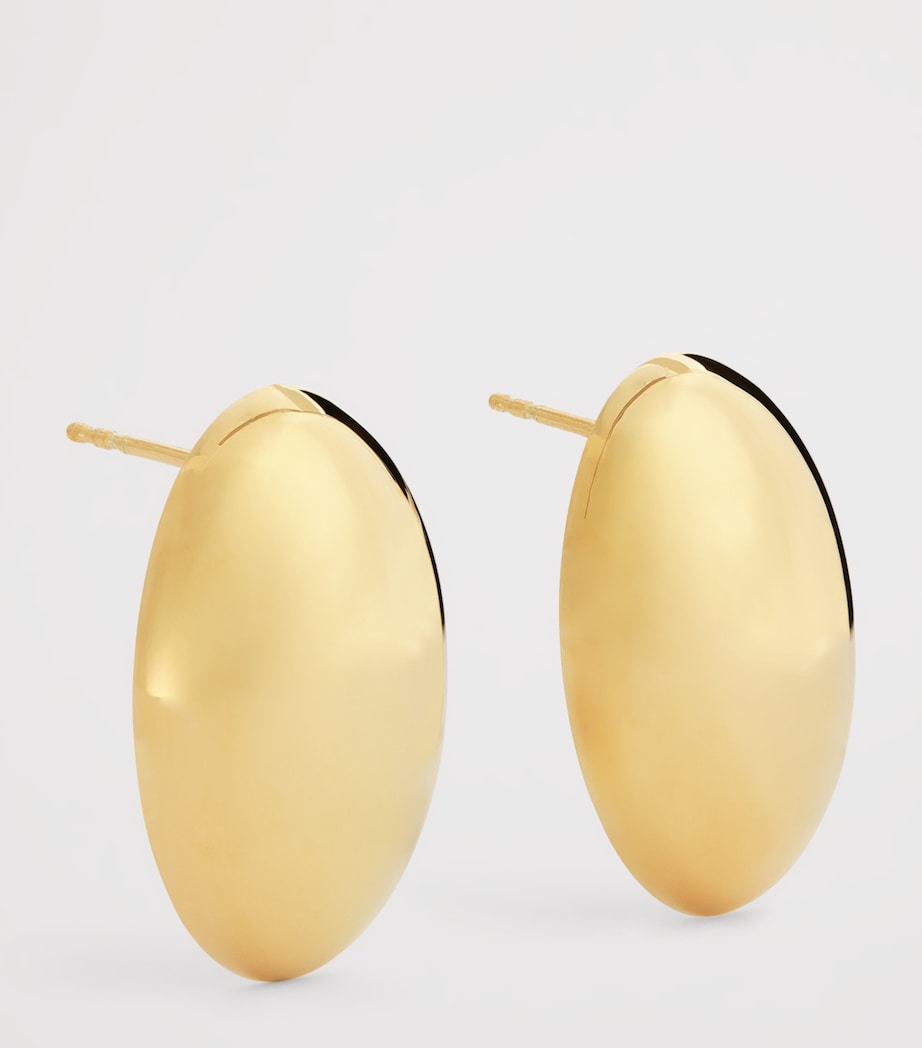 LIÉ STUDIO Gold-Plated The Camille Earrings Gold Image 3