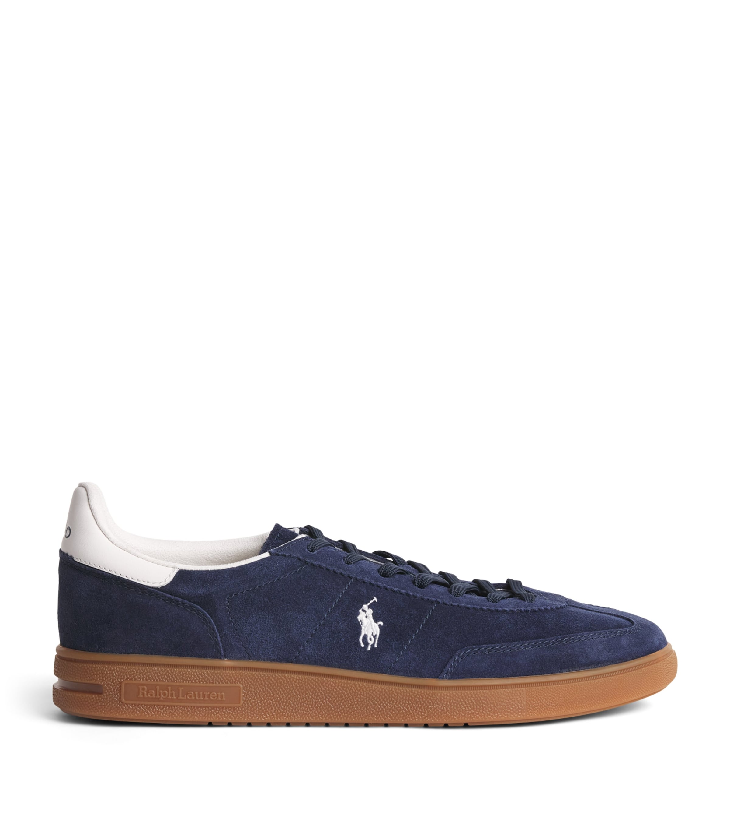 Polo Ralph Lauren Suede Bedford Sneakers Navy/deckwash White Image 1