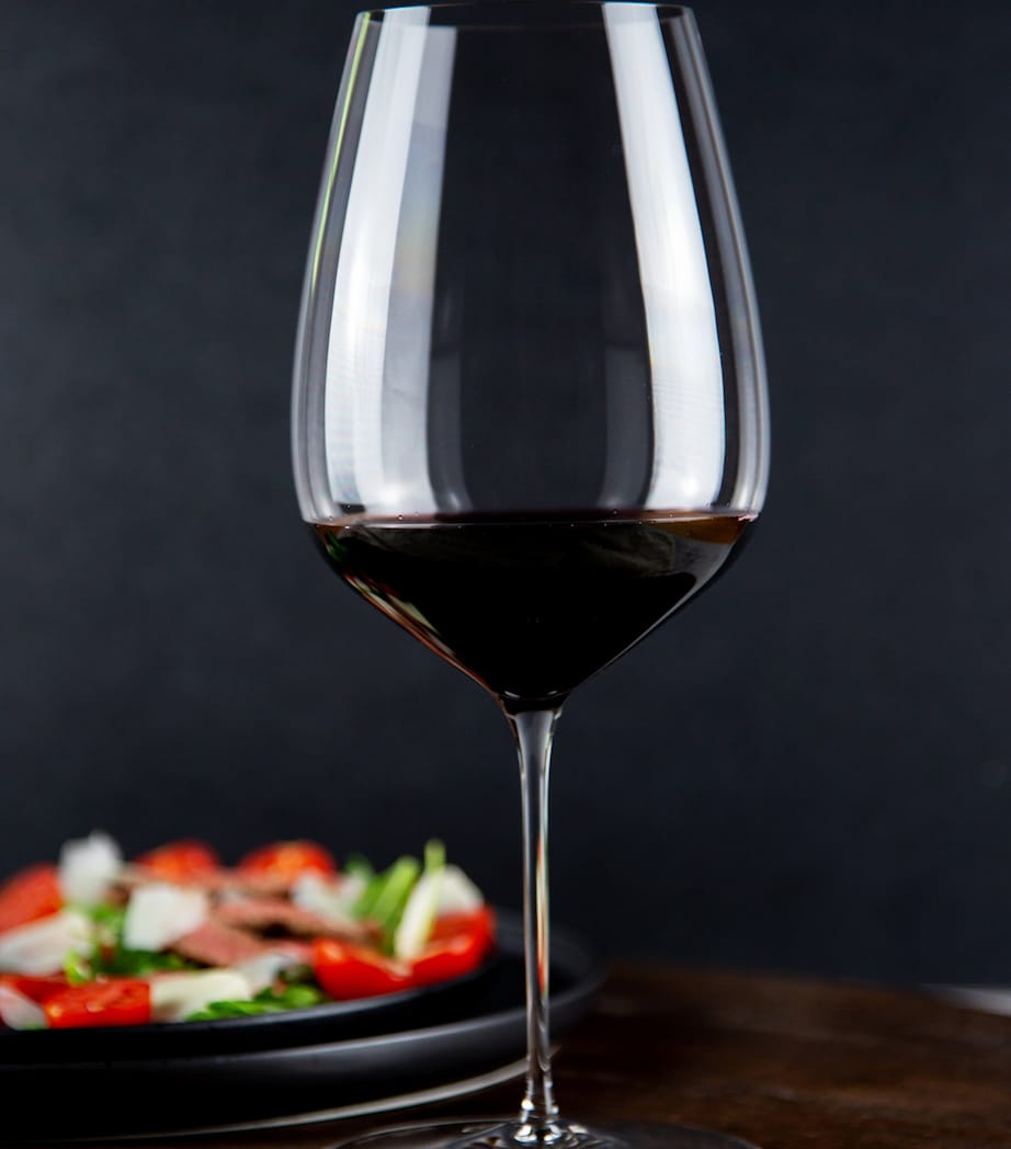 Set of 2 Crystal Veloce Cabernet Sauvignon Wine Glasses (829ml) CLEAR Image 3