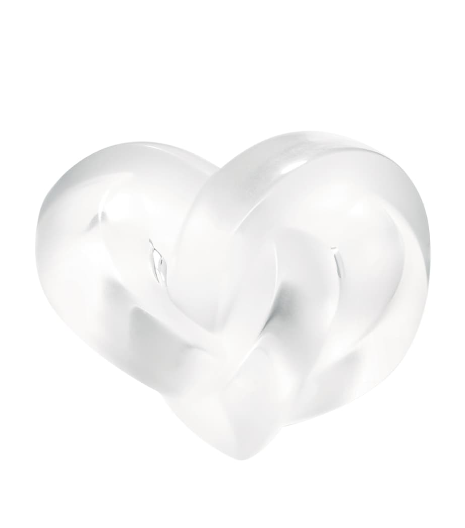 Crystal Heart Paperweight INCOLORE Image 1