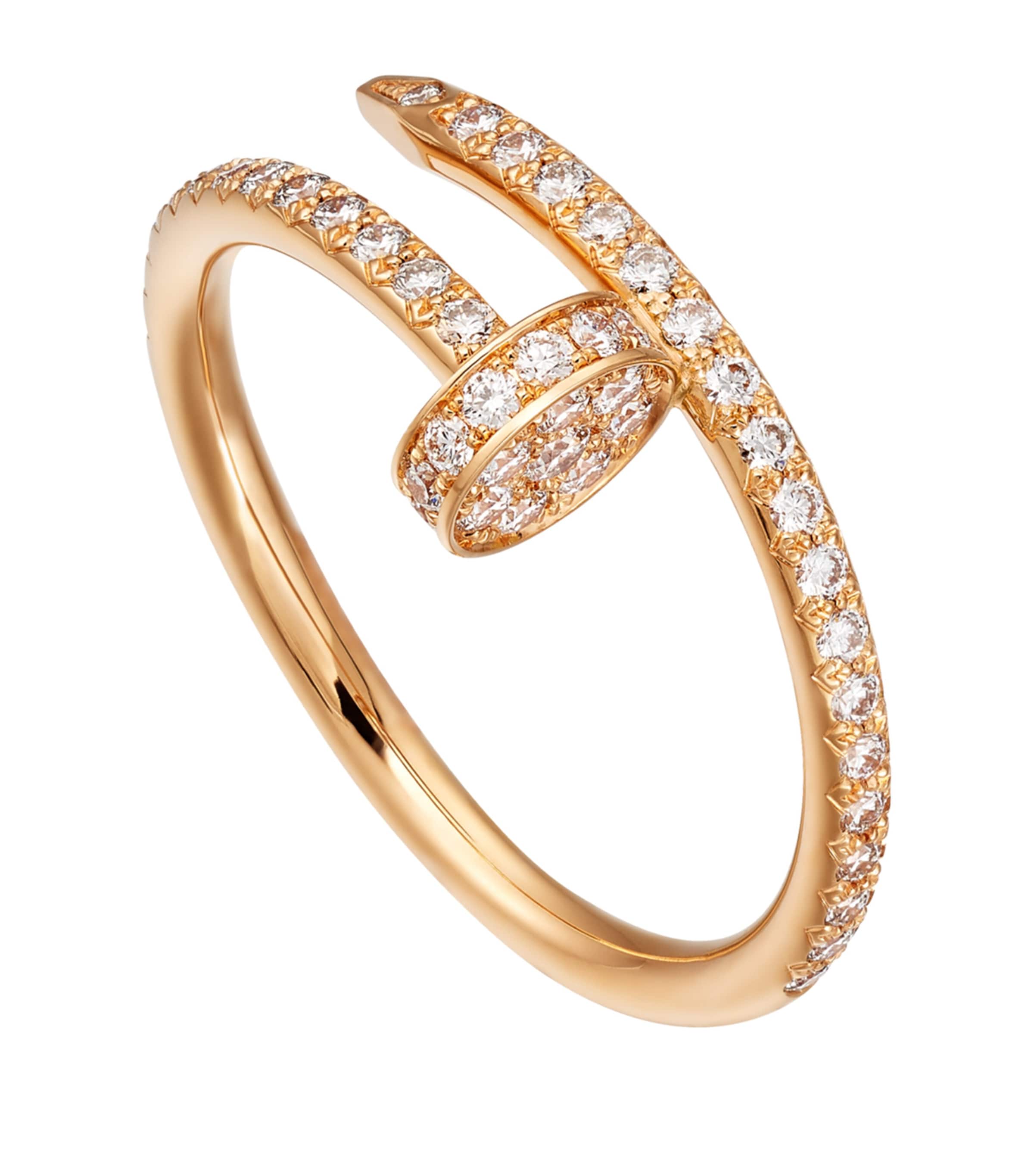 Rose Gold and Diamond Juste un Clou Ring ROSE GOLD Image 1