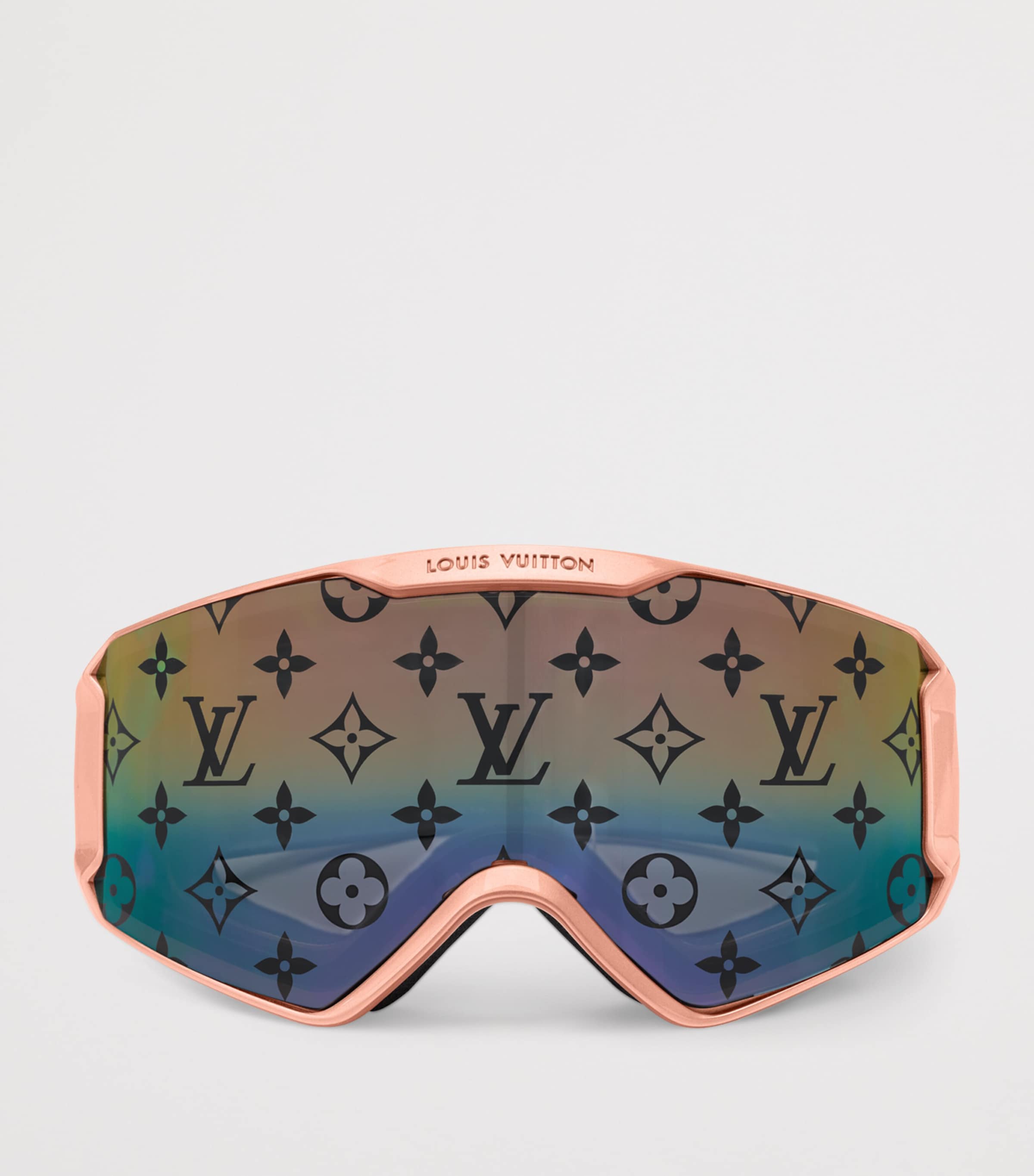 LV Snow Gradient Ski Mask COPPER Image 4