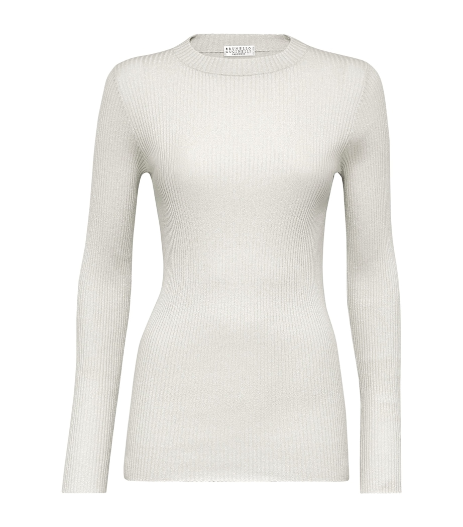 Cashmere-Blend Sparkle Sweater C9443 Image 1
