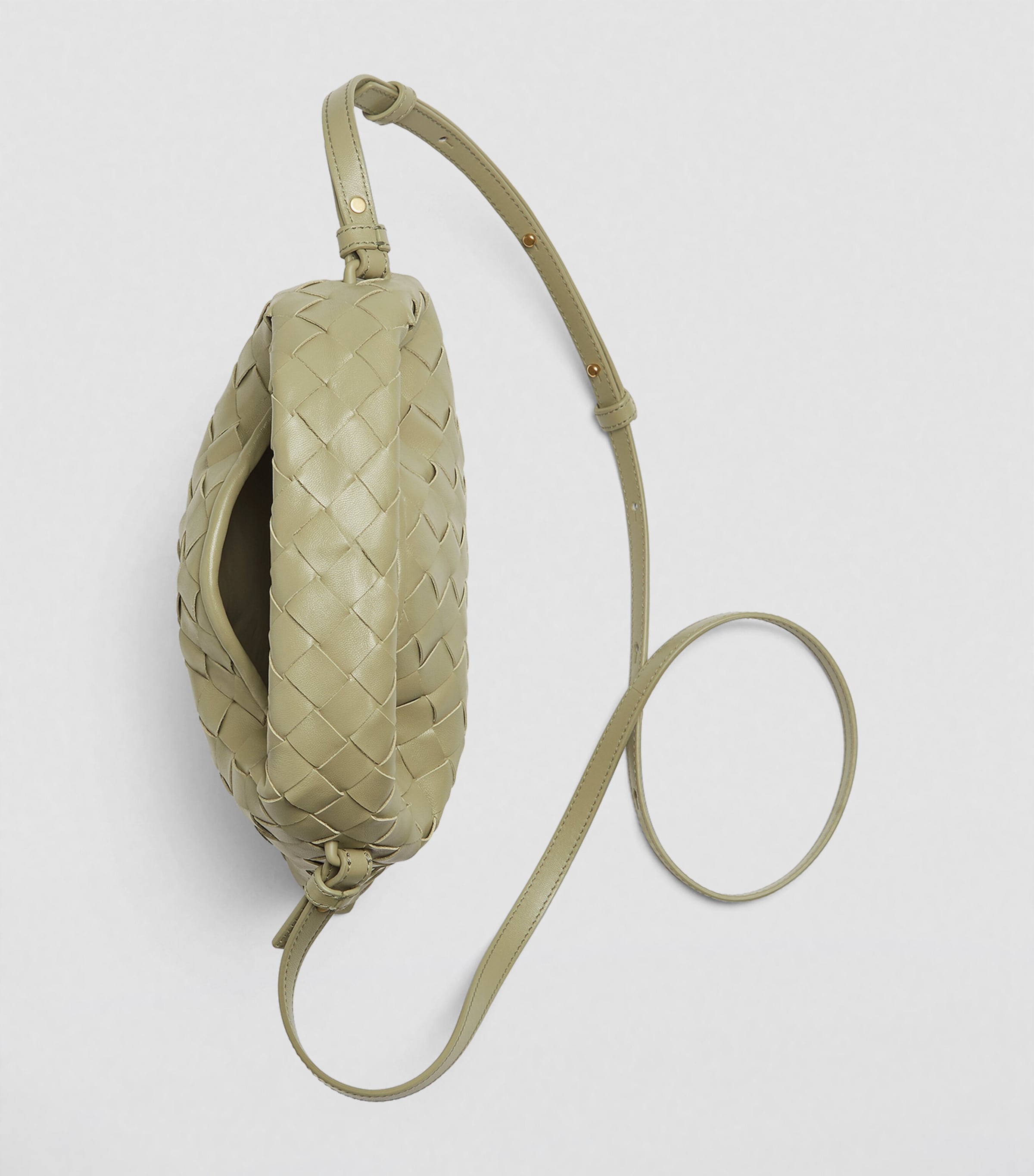 Mini Leather Hop Cross-Body Bag 2943 Image 4