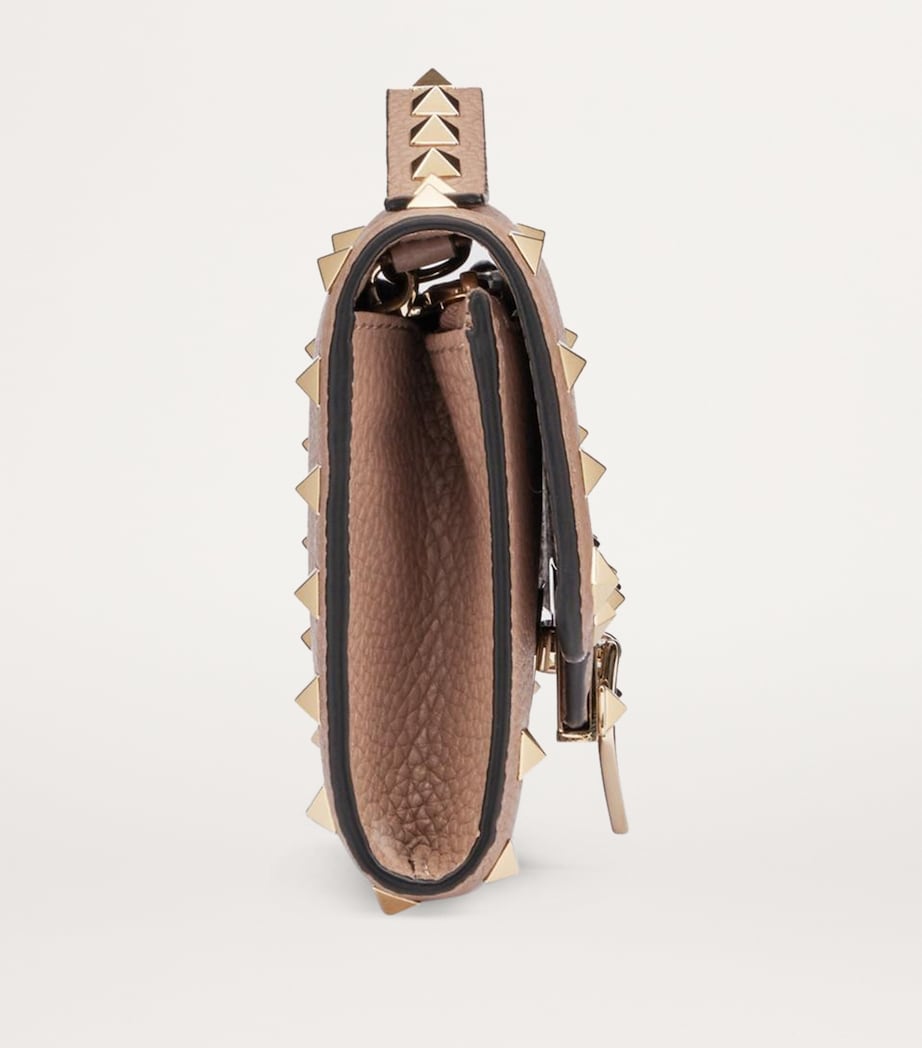 Leather Rockstud Chain Wallet P45 Image 6
