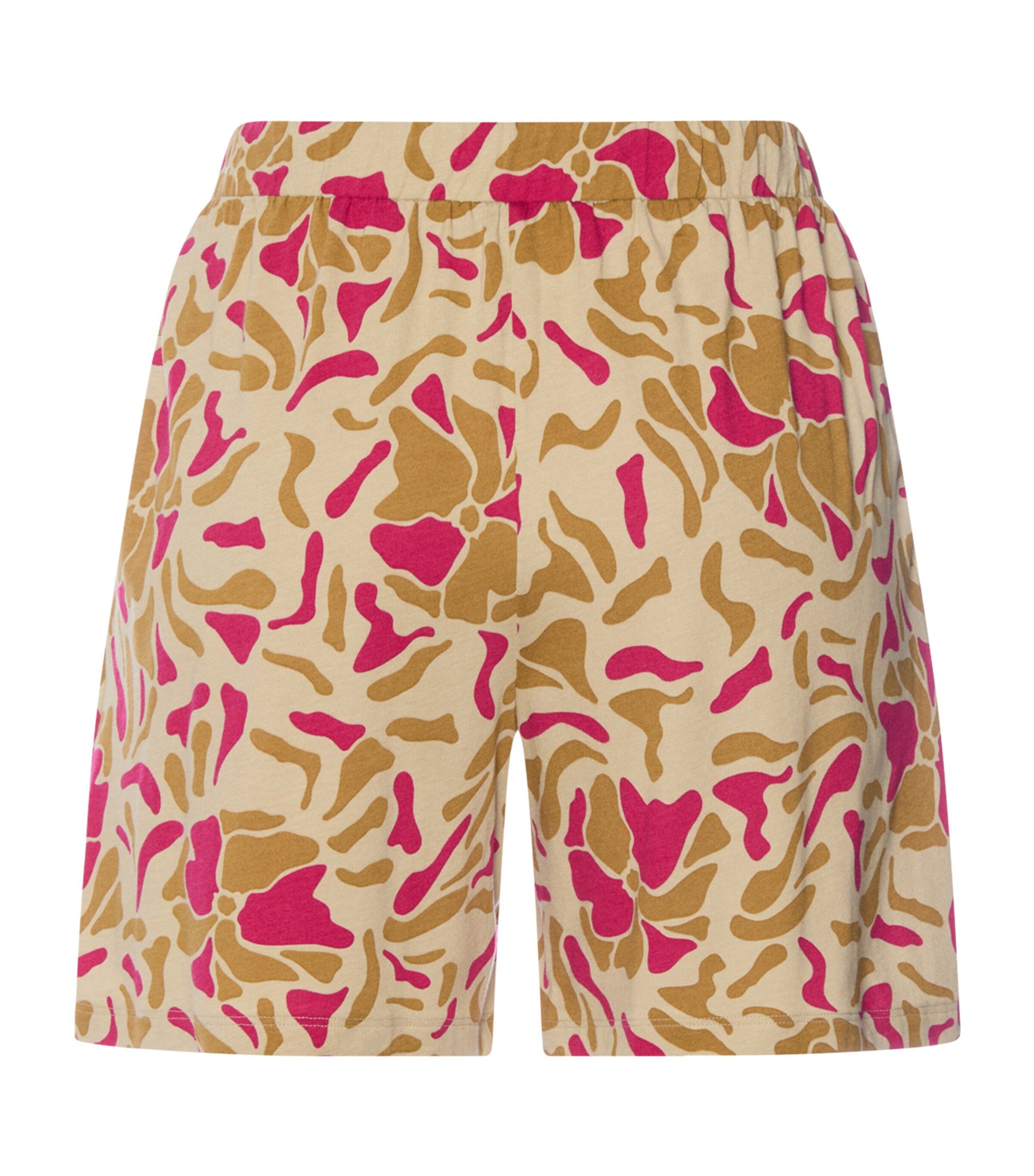 Hanro Womens Cotton-Modal Printed Shorts Illustrated Petals Image 5