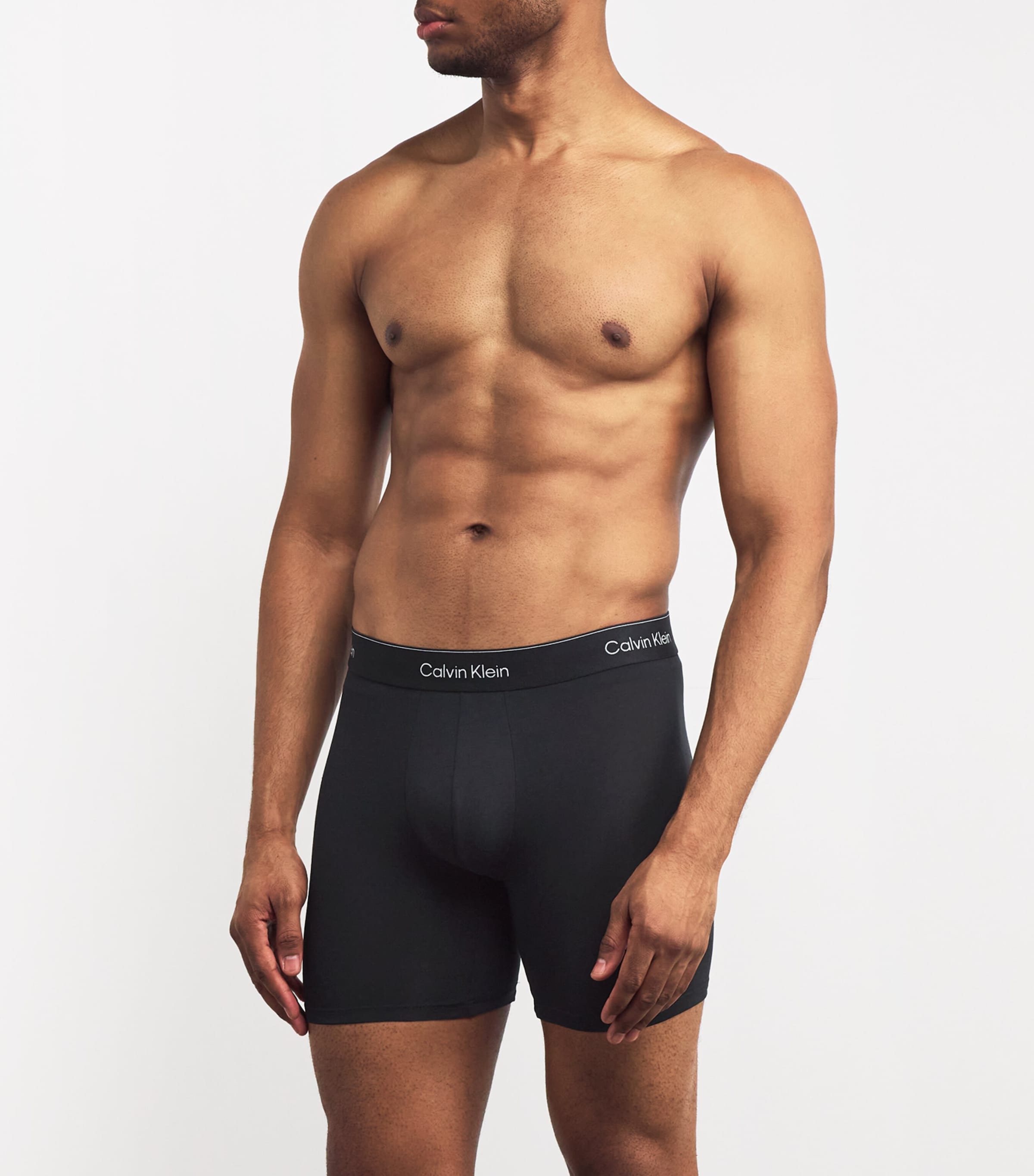 Stretch-Cotton Trunks (Pack of 3) TM6-BLACK Image 2