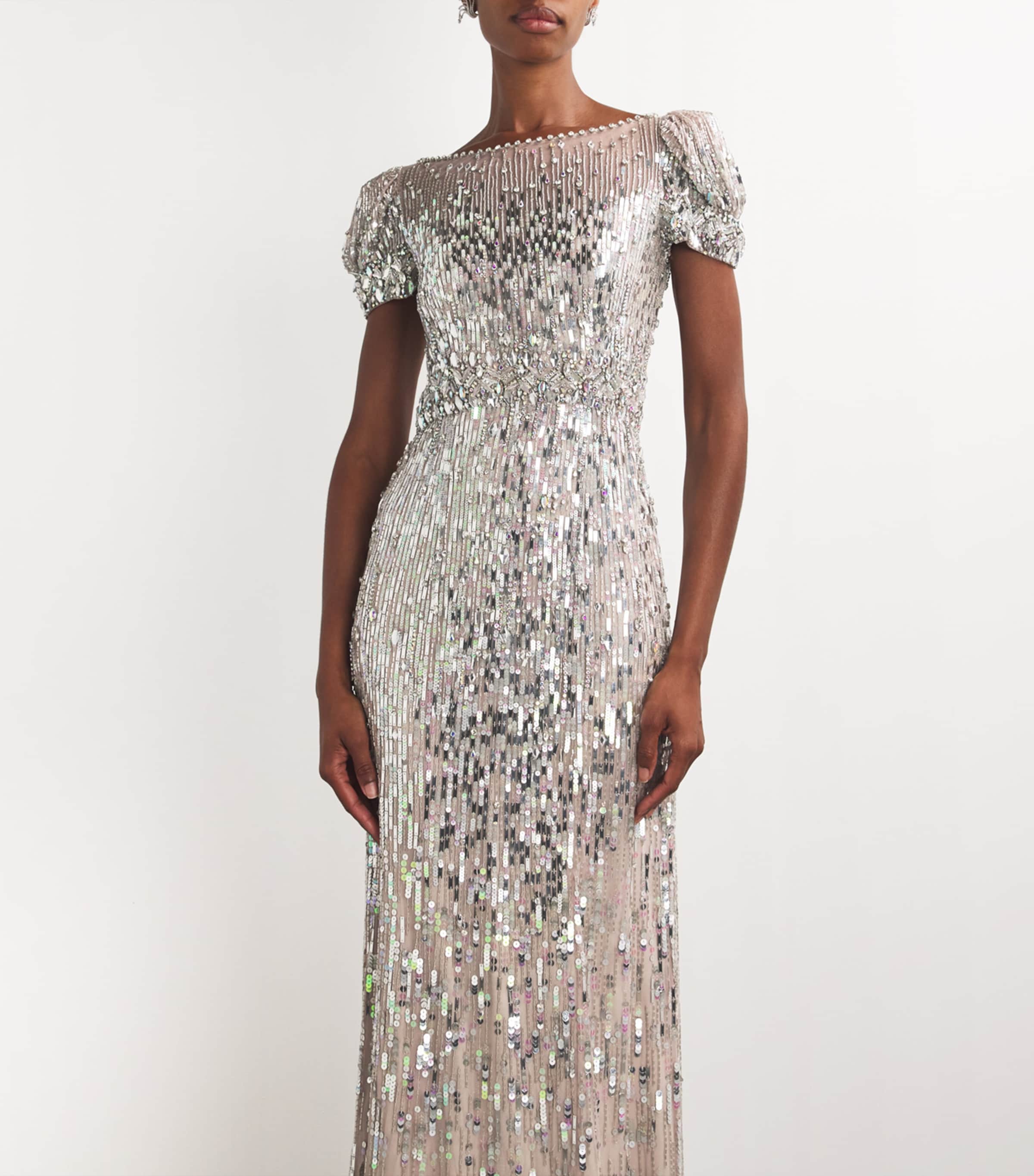 Jenny Packham Sequin-Embellished Sun Gem Gown | Harrods US Jenny Packham Sequin-Embellished Sun Gem Gown | Harrods US