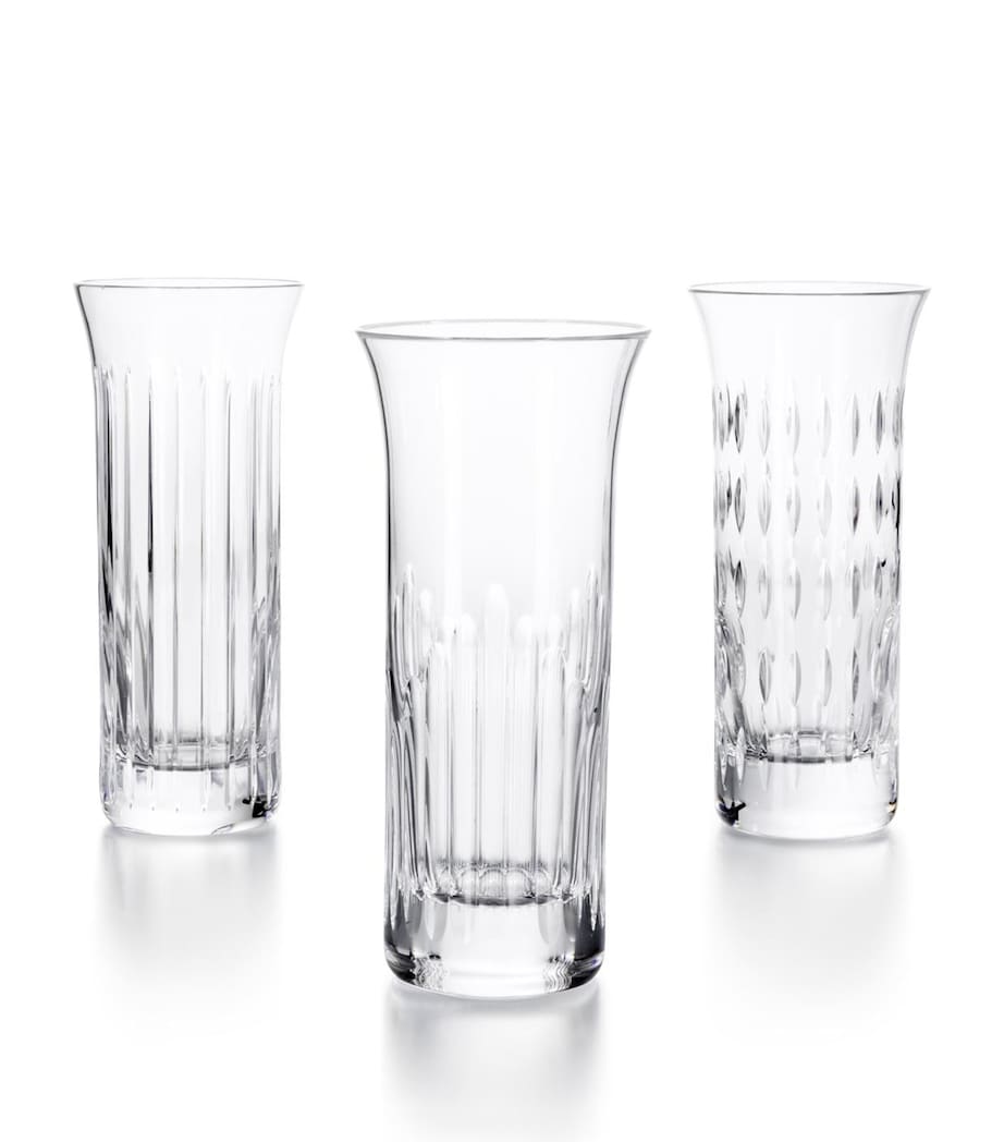 Set of 3 Flora Vases (18 cm) NO COLOUR Image 1