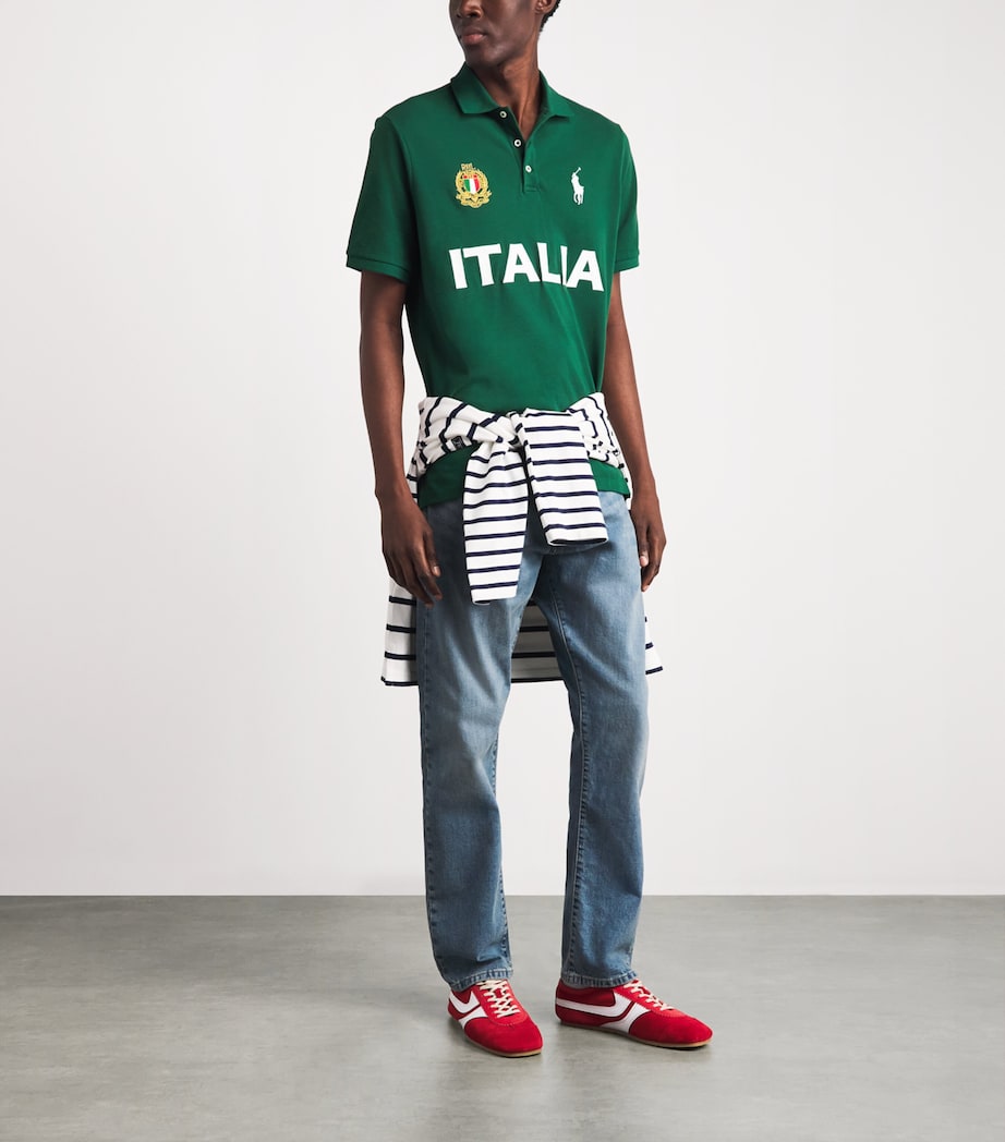 Polo Ralph Lauren Mens Cotton Italy Polo Shirt New Image 2