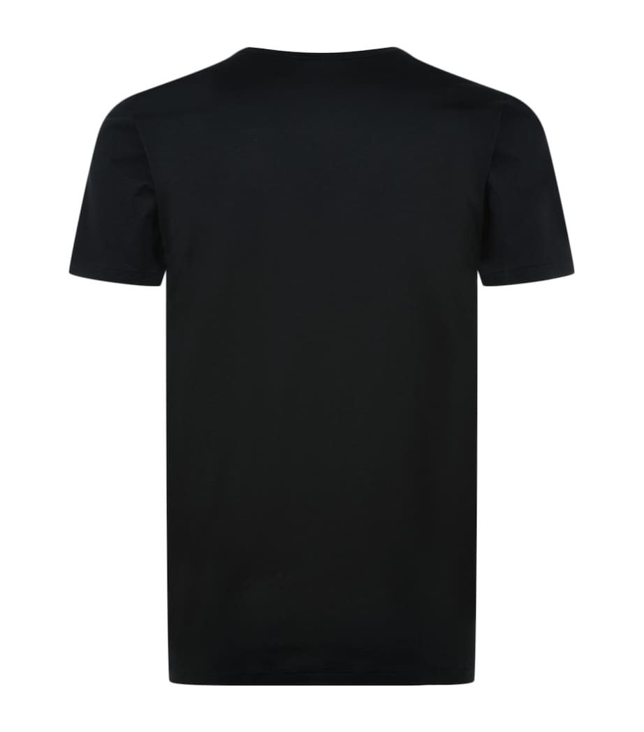 172 Pure Comfort V-Neck T-Shirt BLACK Image 3