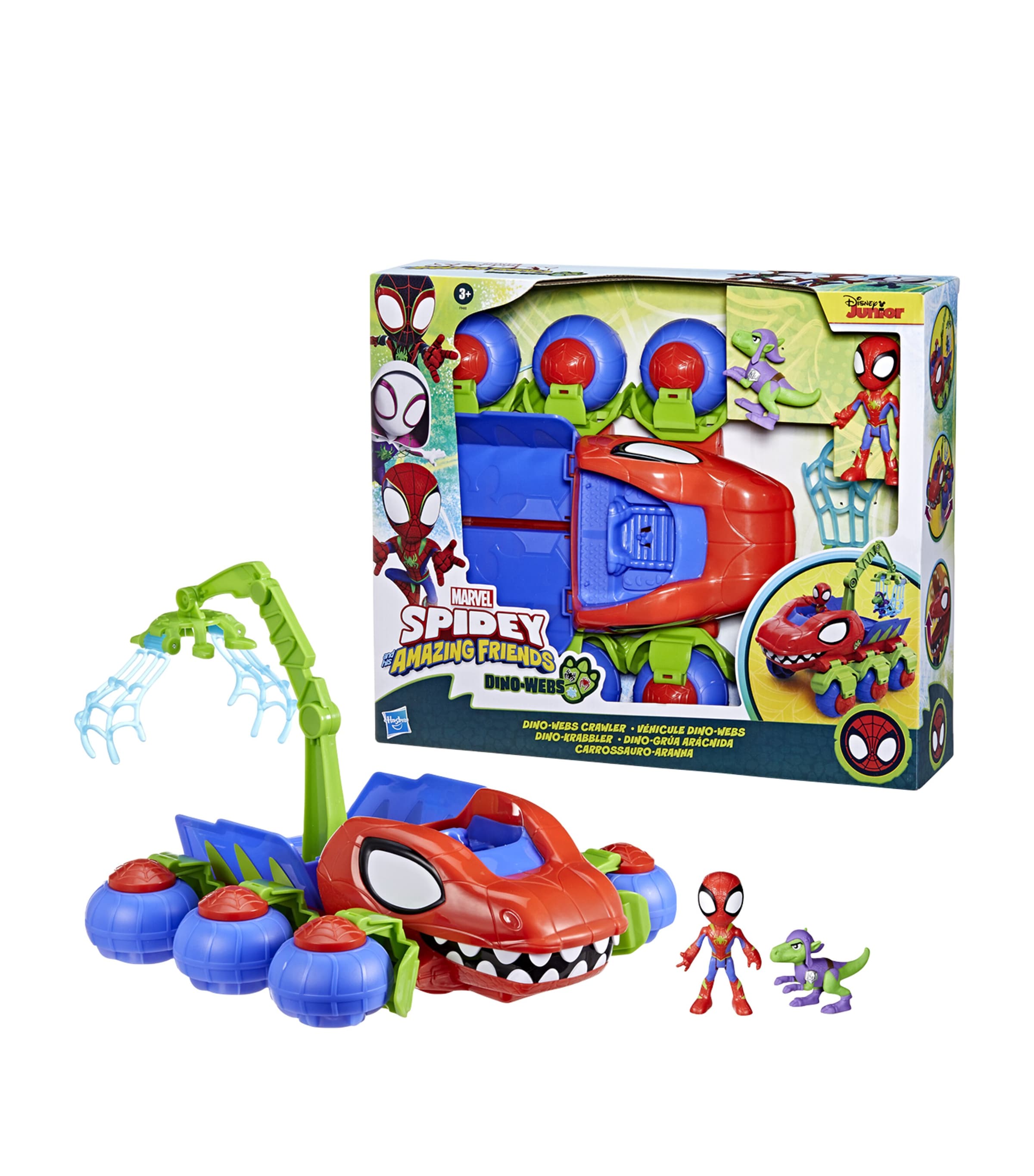 Marvel Spidey and His Amazing Friends Dino-Webs Crawler MULTI Image 2