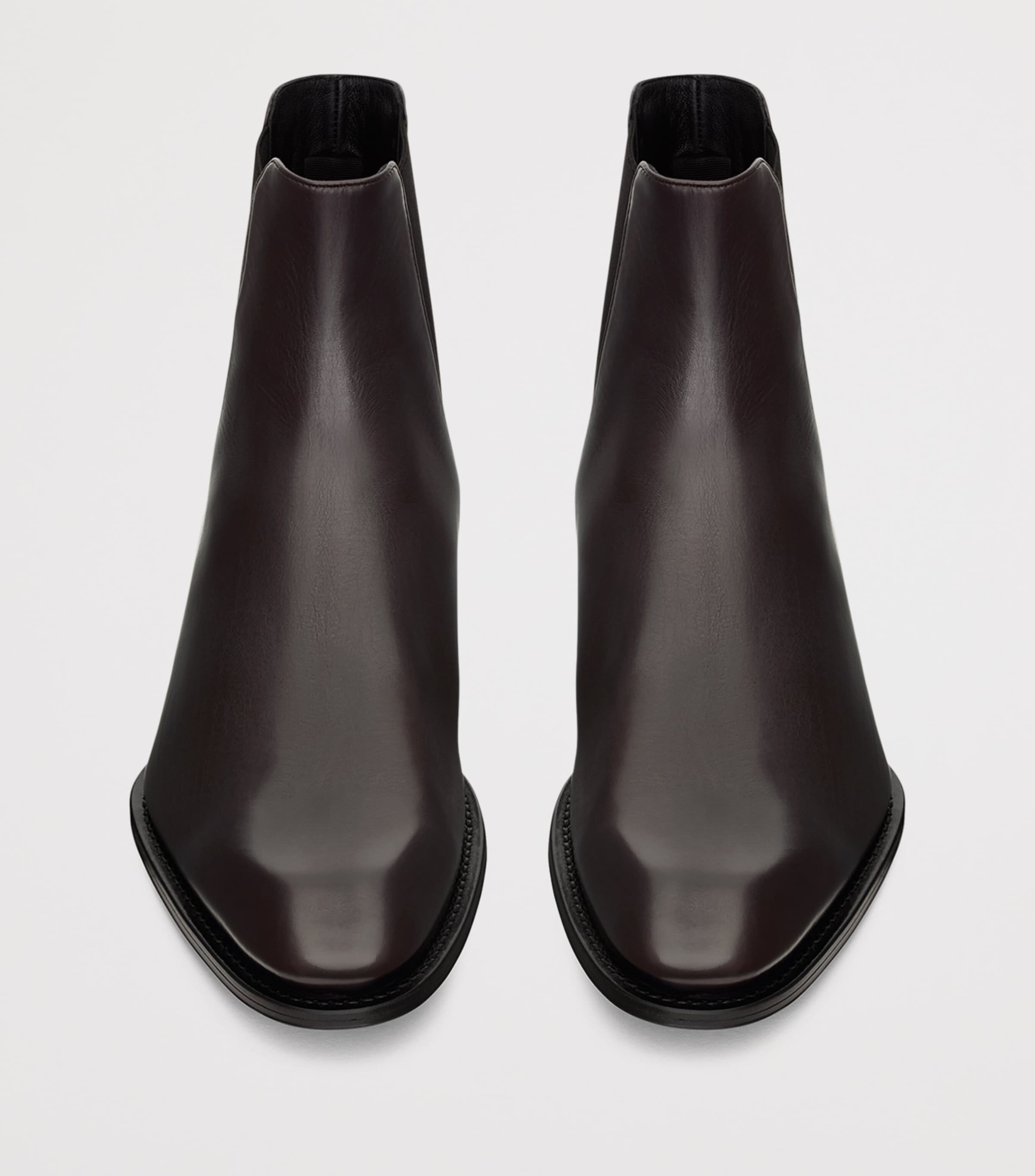 Saint Laurent Leather Aurelien Ankle Boots Image 4