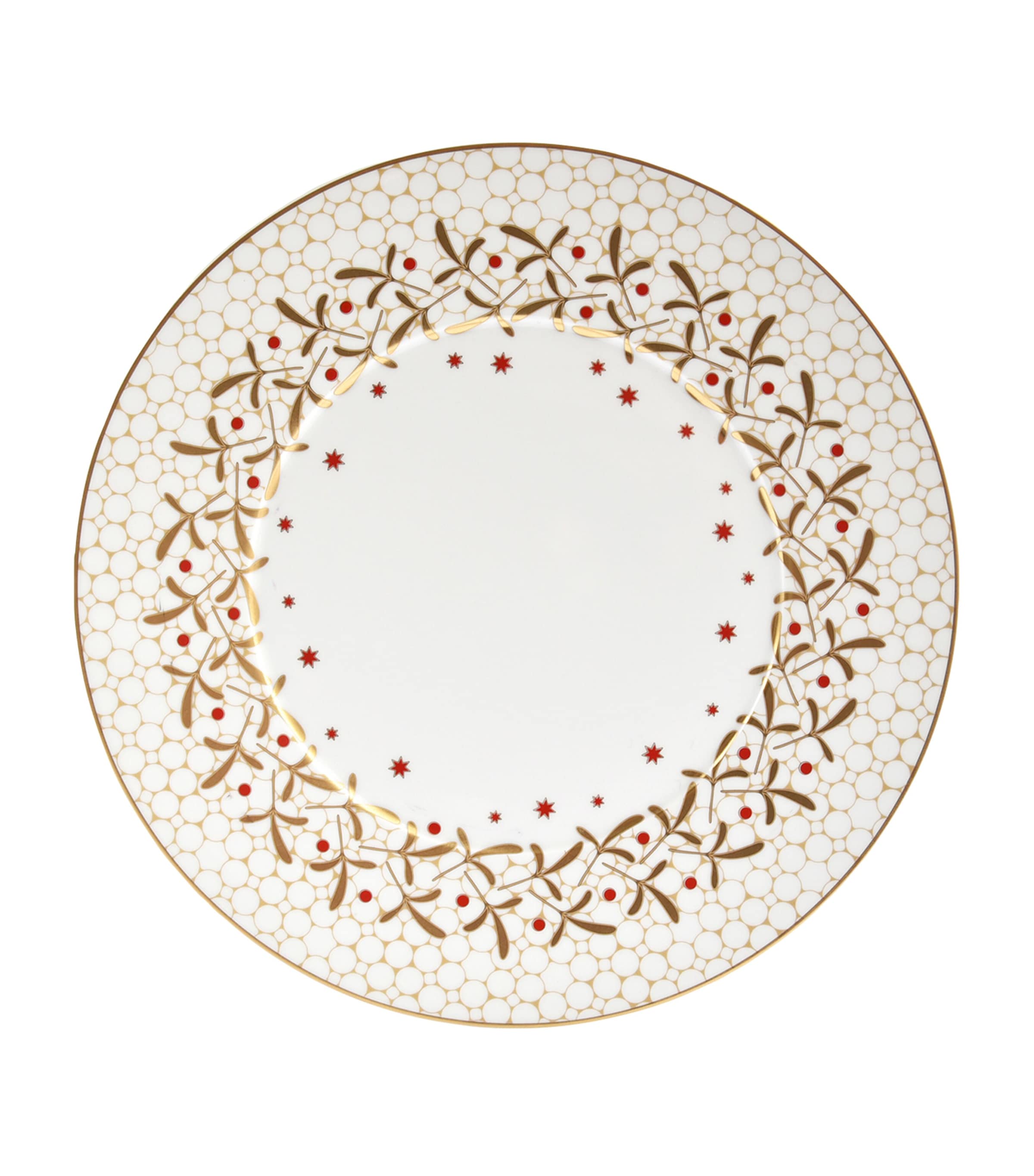 Bernardaud Noël Dinner Plate In White