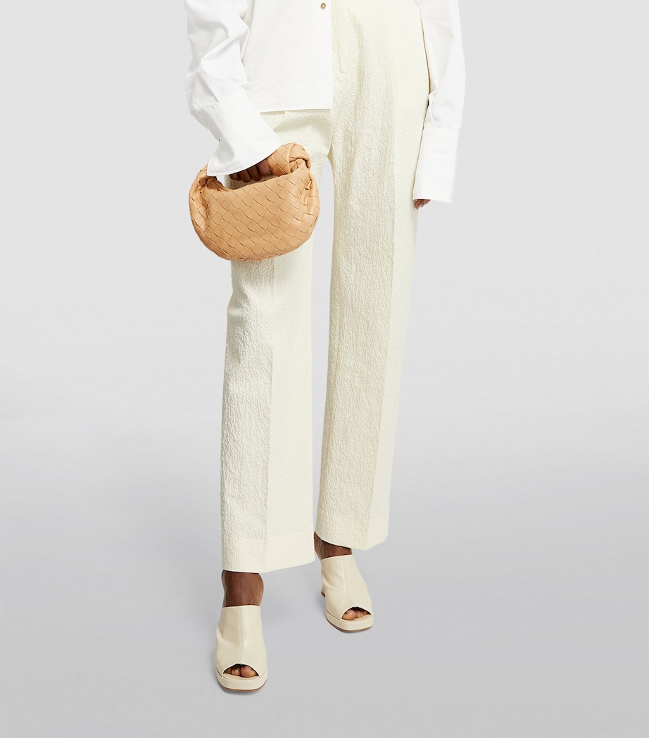 Mini Leather Jodie Bag ALMOND-GOLD Image 2