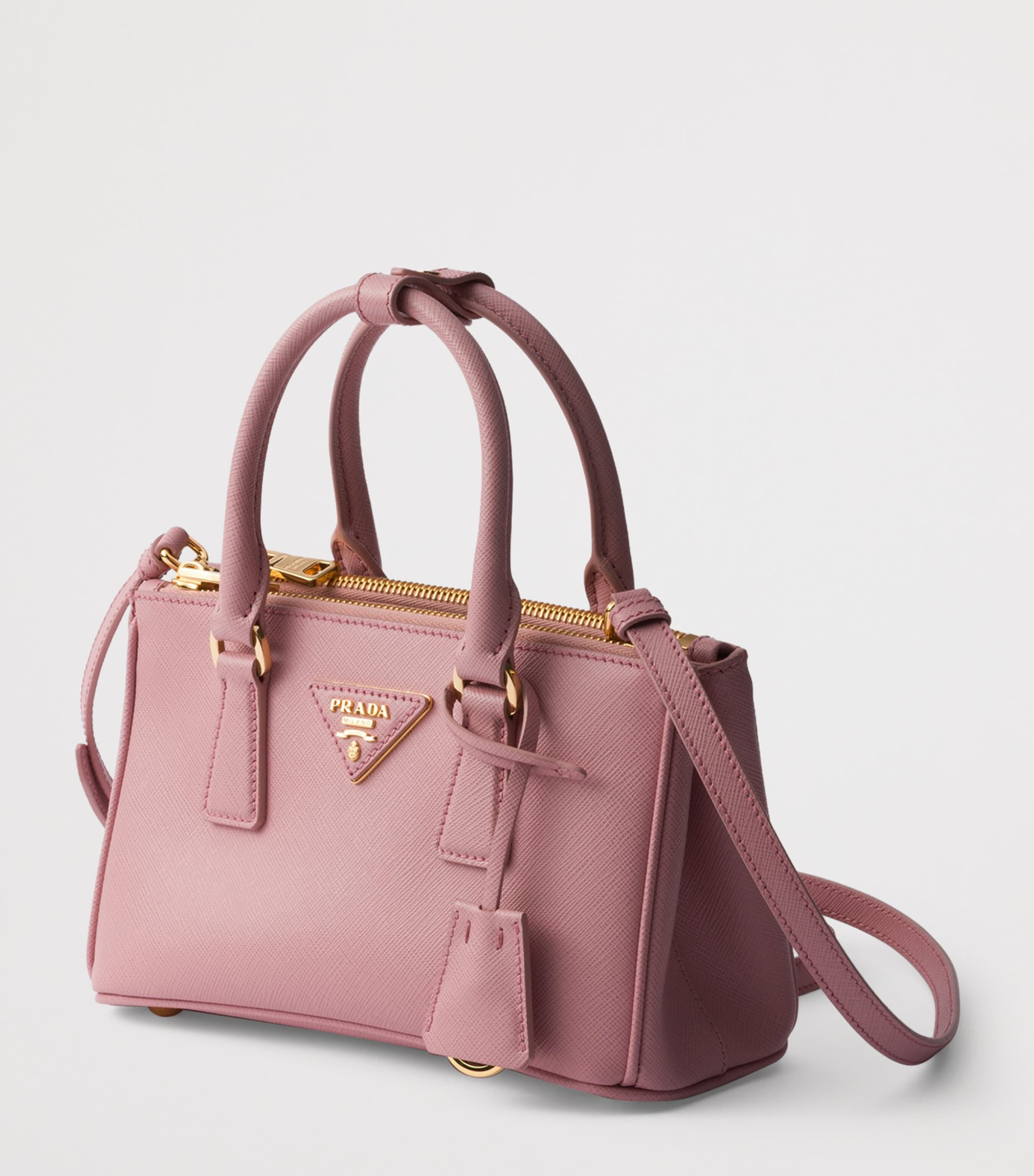 Mini Leather Galleria Top-Handle Bag F0924 Image 3
