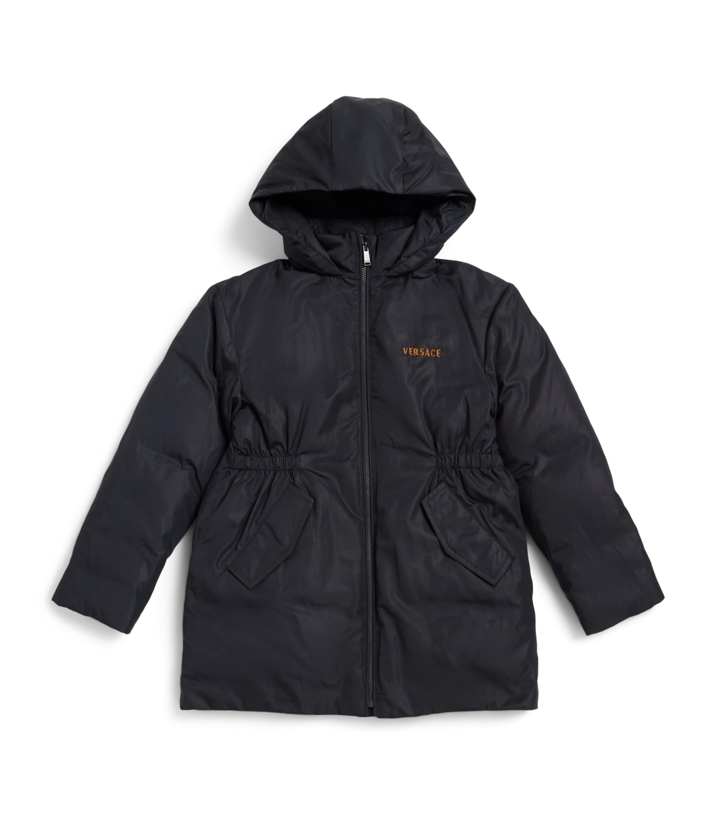 Versace Kids Logo Hooded Jacket (4-14 Years) Image 1