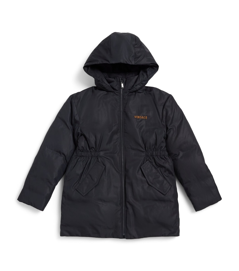 Versace Kids Logo Hooded Jacket (4-14 Years) Image 1