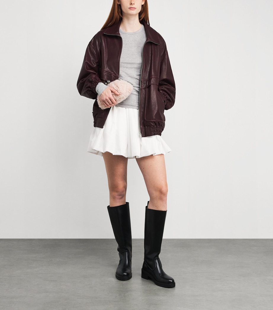 Draped Long-Sleeve T-Shirt MELANGE GREY Image 2