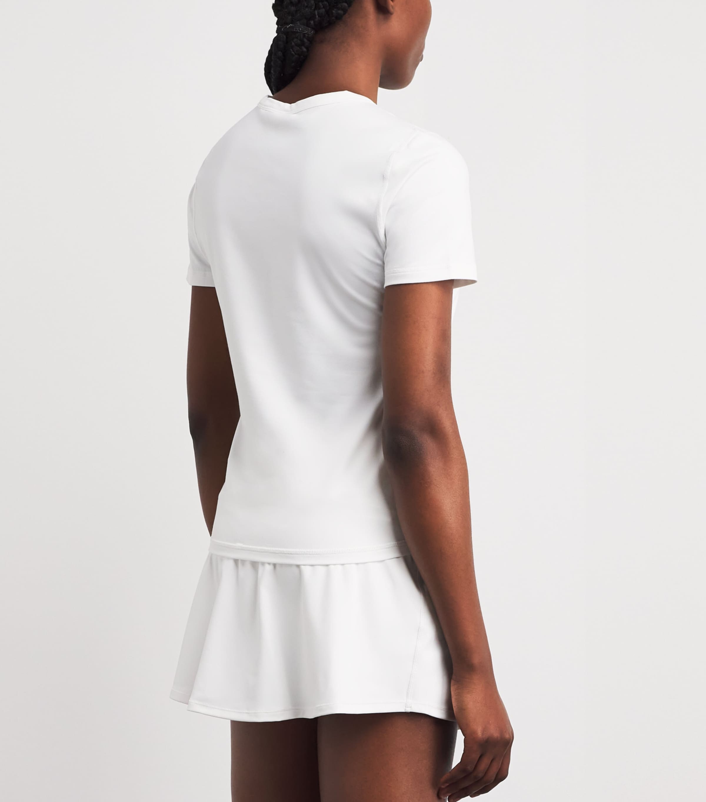 VUORI Womens Lux T-Shirt White Image 5