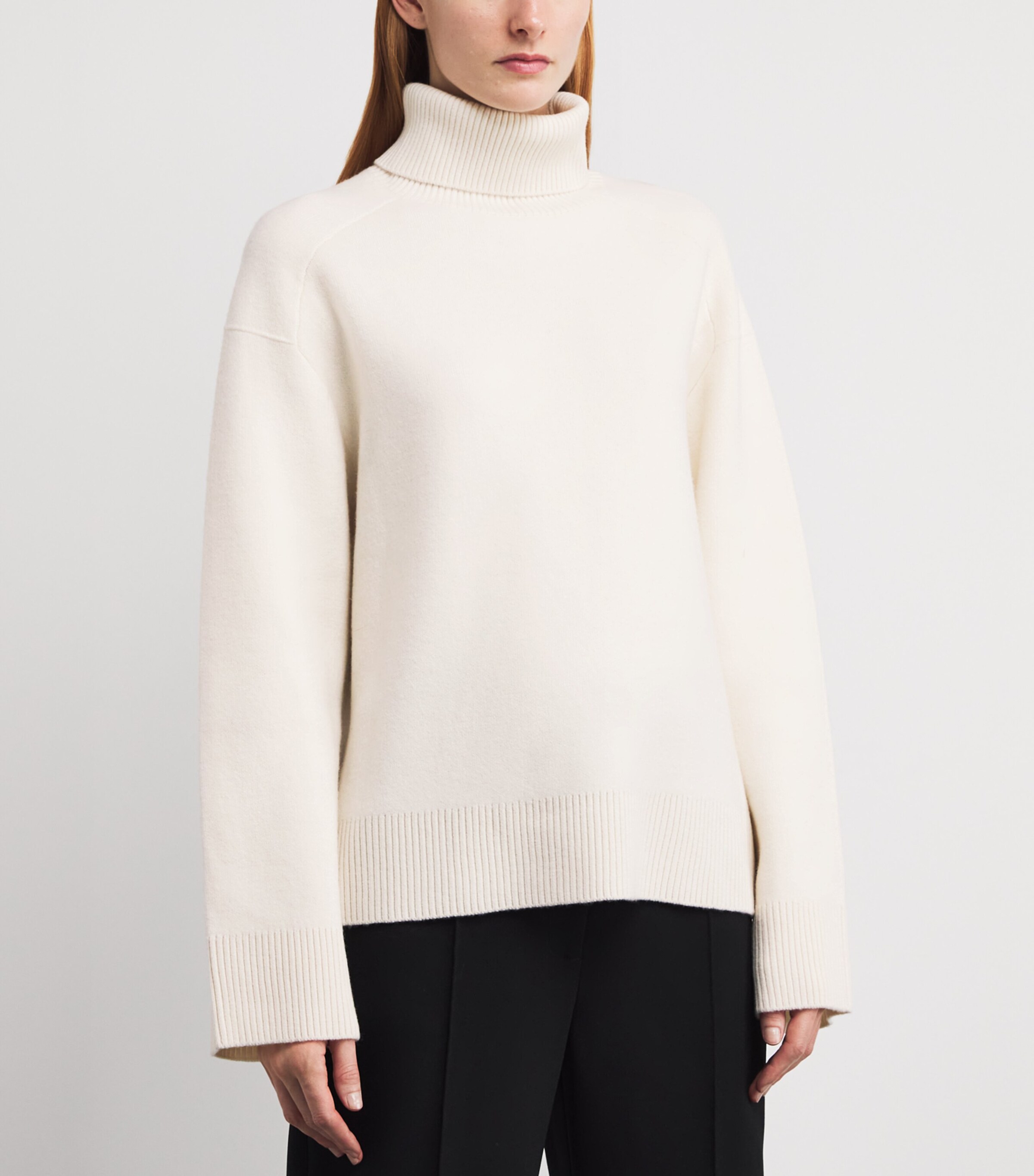 Merino Wool Rollneck Sweater C11 Image 3