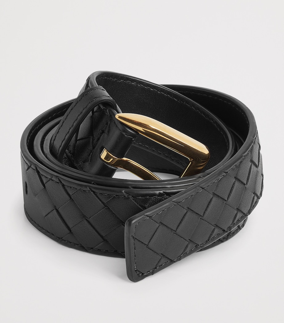 Calfskin Intrecciato Piccolo Belt 1019 Image 4