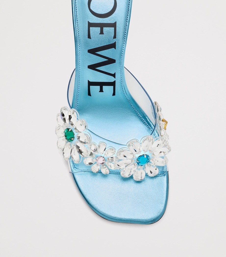LOEWE x Paula's Ibiza Floral Toy Sandals 45 Turquoise/green Image 4