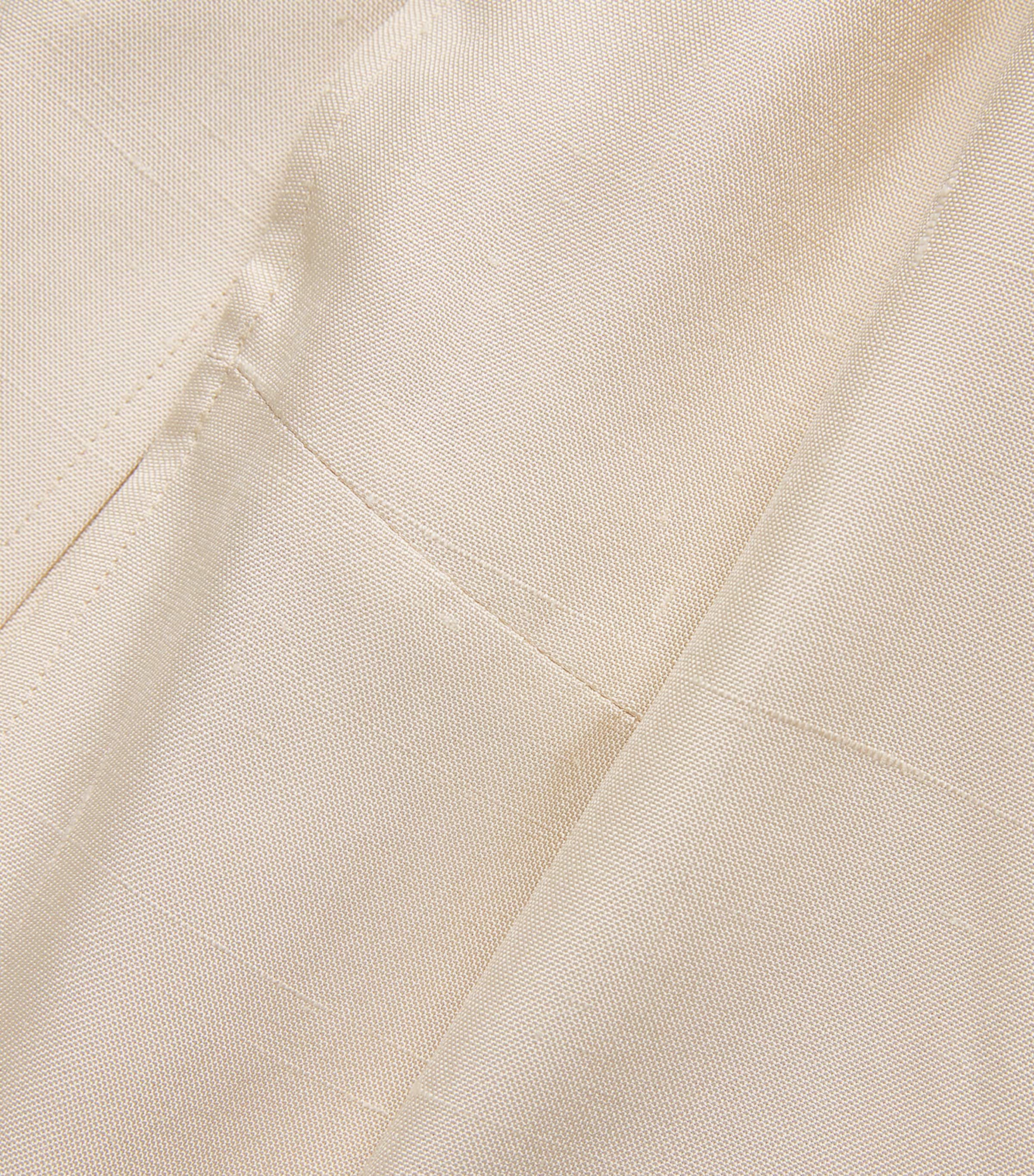RETORI Womens Silk Wrap Maxi Dress Butter Image 6