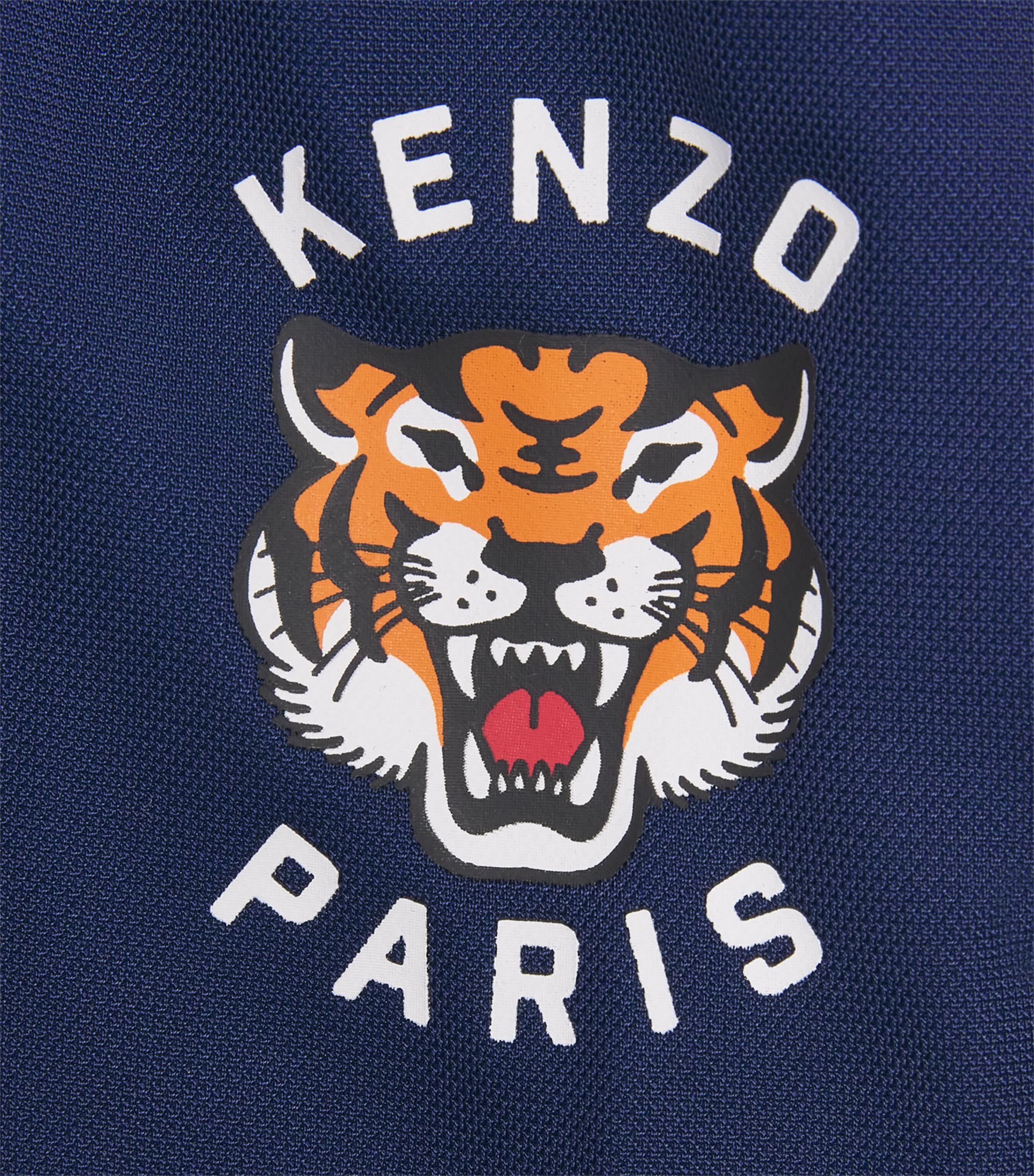 Stripe Tiger Logo Shorts (6-14 Years) 84NMEDIEVAL BLUE Image 3