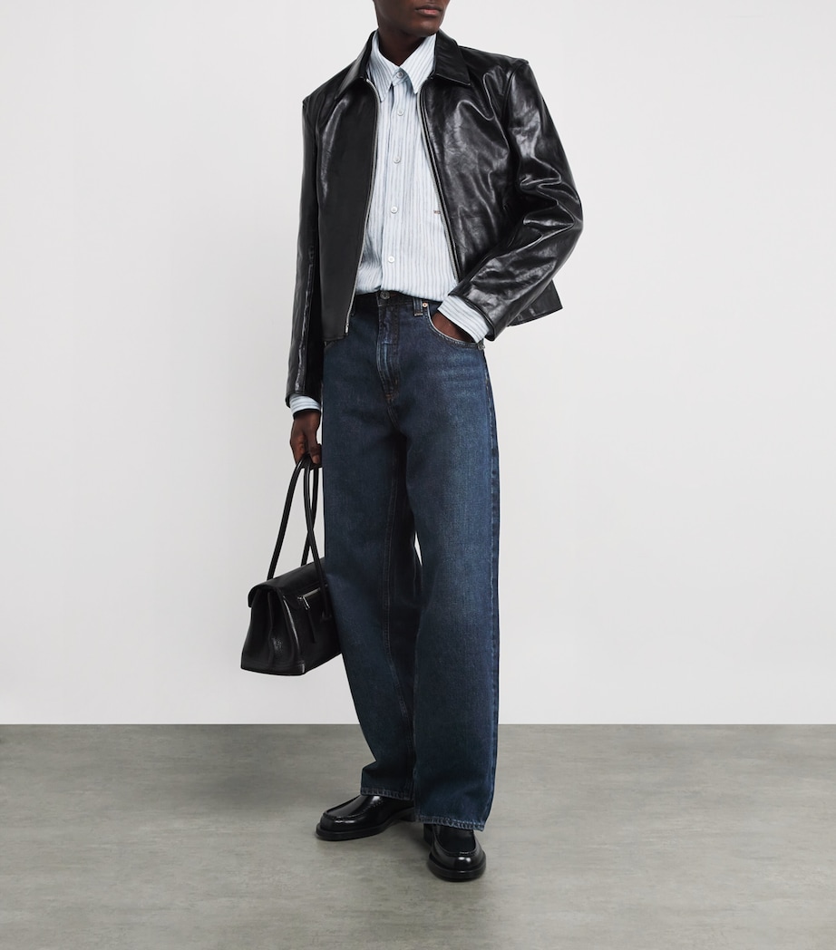 Fusion Tapered Baggy Jeans A662-1206-COLLC Image 2