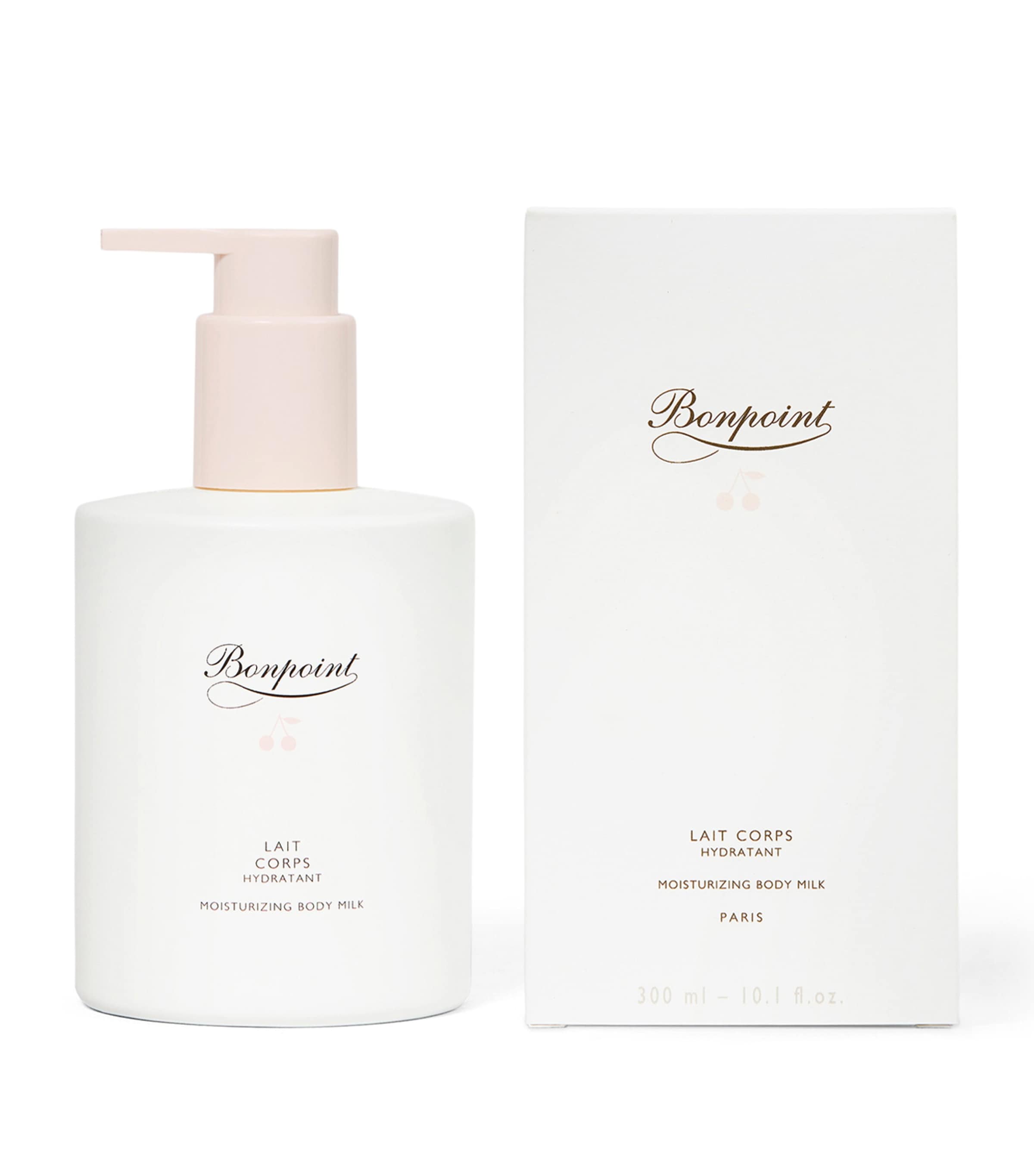 Moisturising Body Milk (300ml) ROSE PALE Image 1
