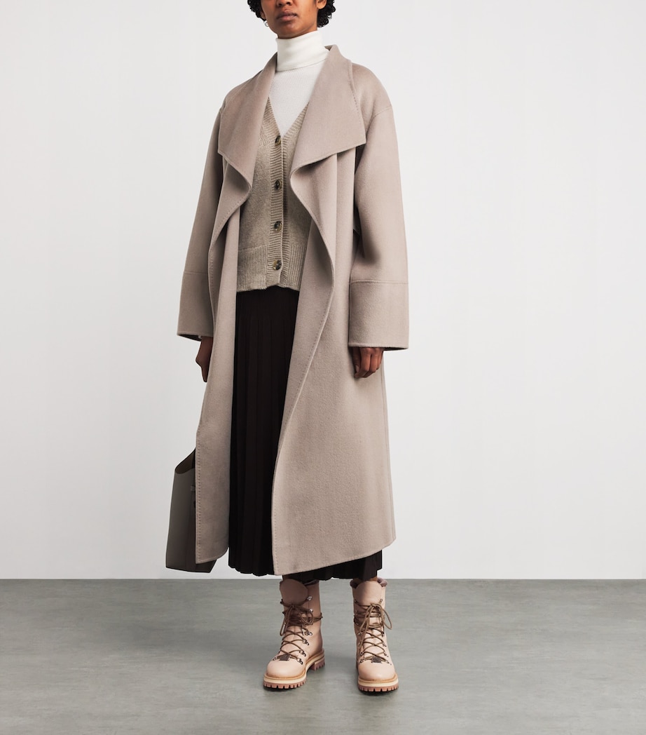 Leather Lace-Up Boots SABBIA Image 6