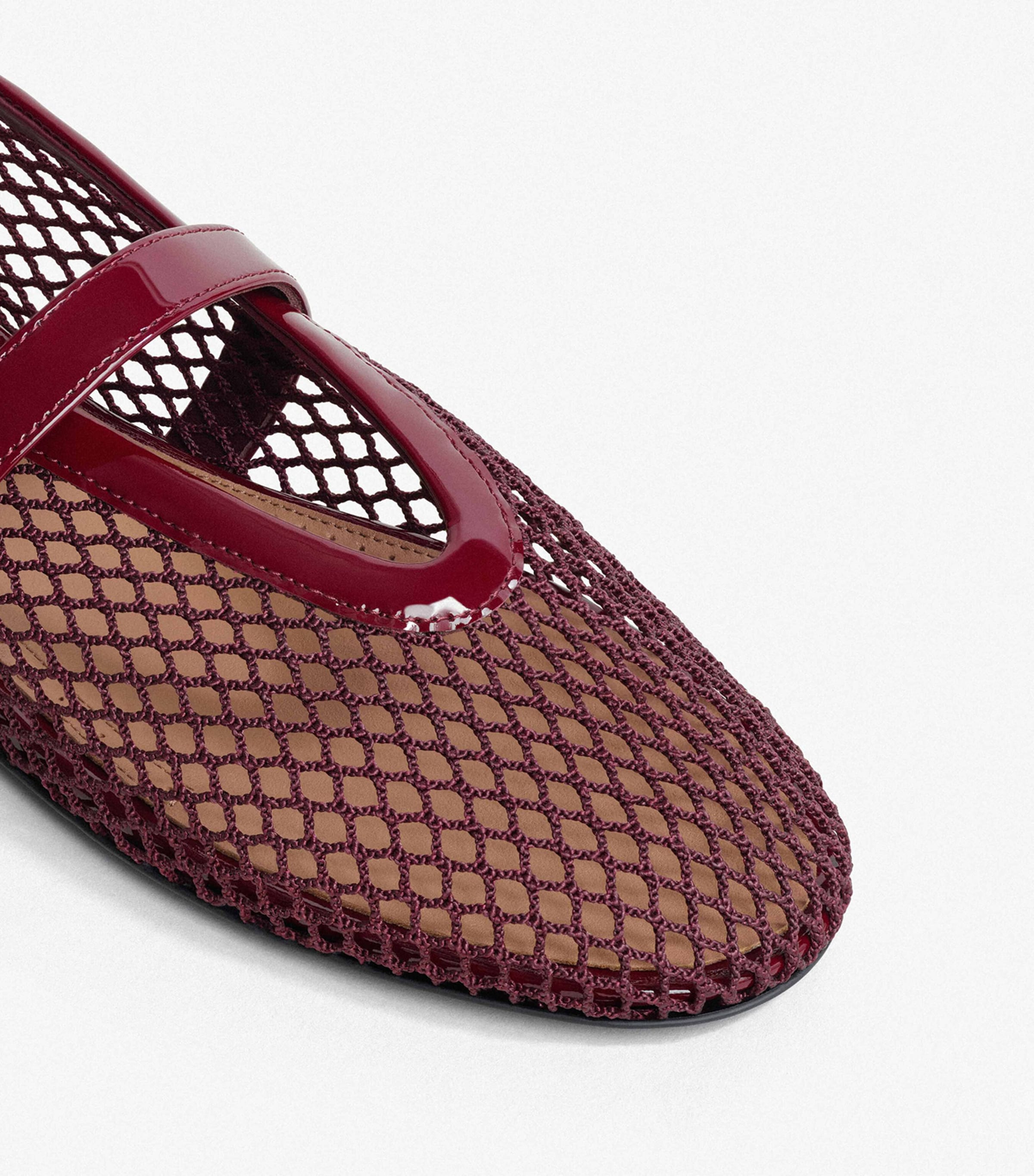 Alaïa Mesh Ballet Flats | Harrods UK