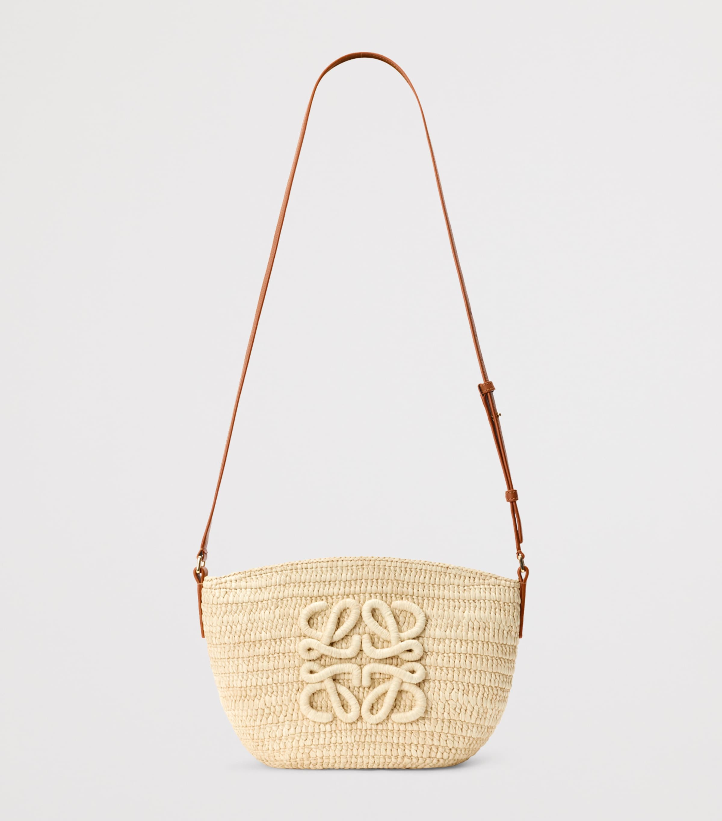 LOEWE x Paula’s Ibiza Raffia Eclipse Pochette Natural/tan Image 4