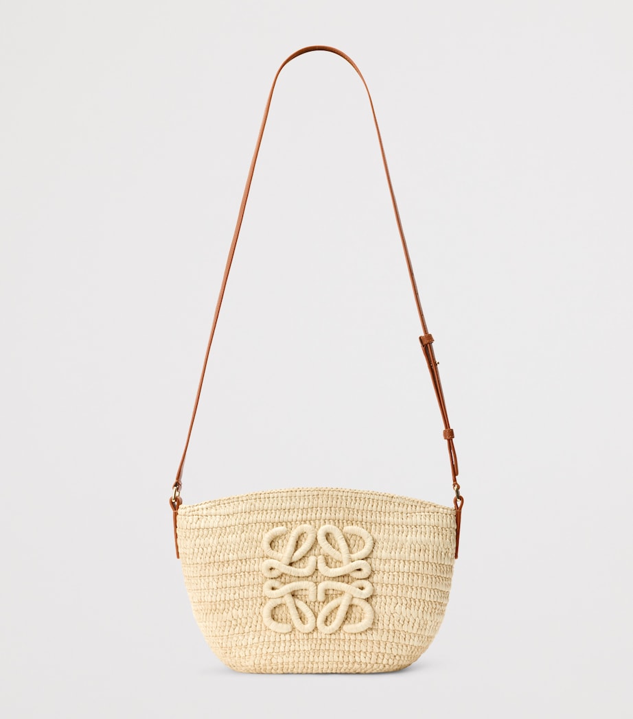 LOEWE x Paula’s Ibiza Raffia Eclipse Pochette Natural/tan Image 4