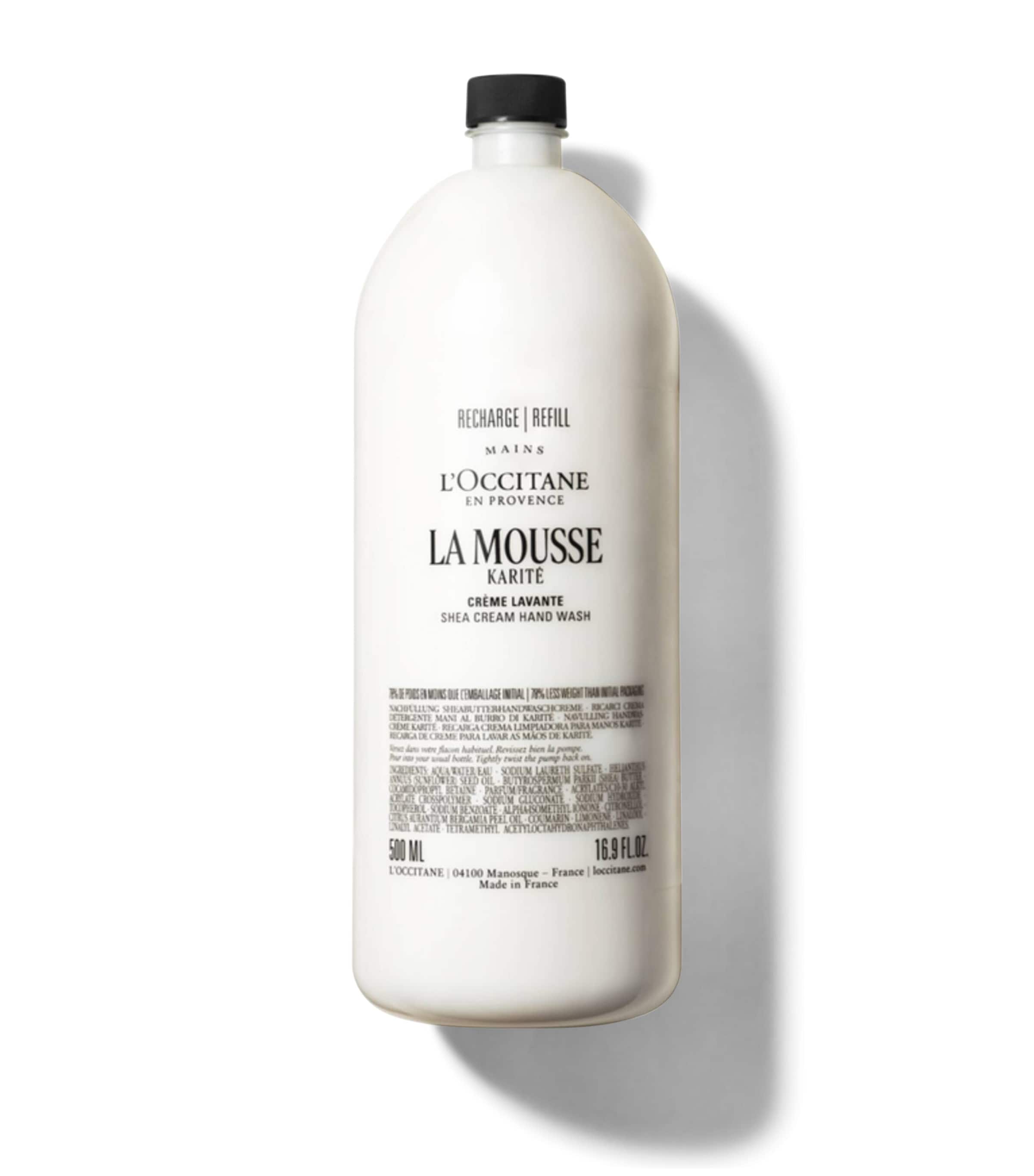L'Occitane Shea Cream Hand Wash (500ml) - Refill Image 1