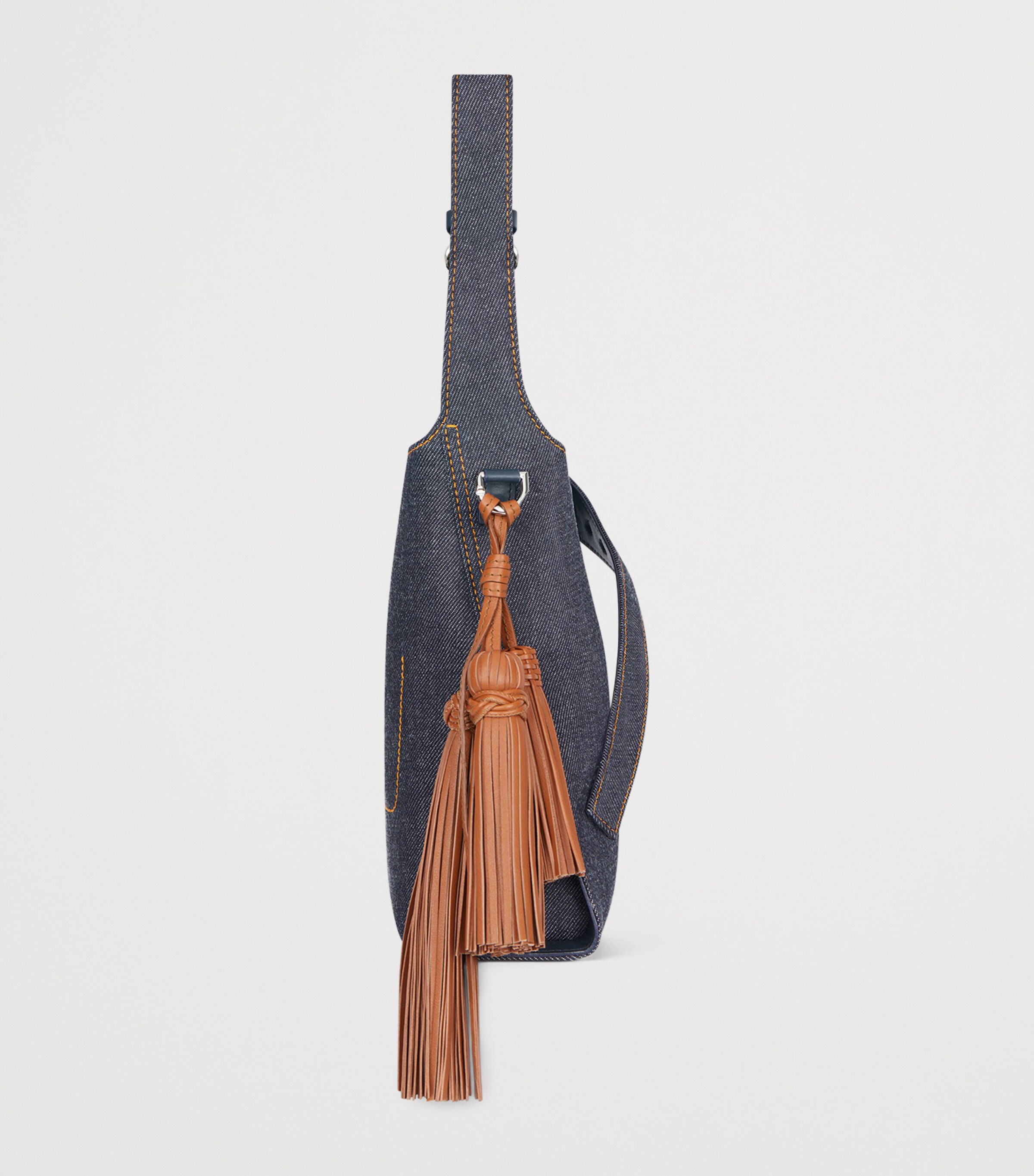 Mini Denim Day Hobo Bag INDIGO BLUE Image 2