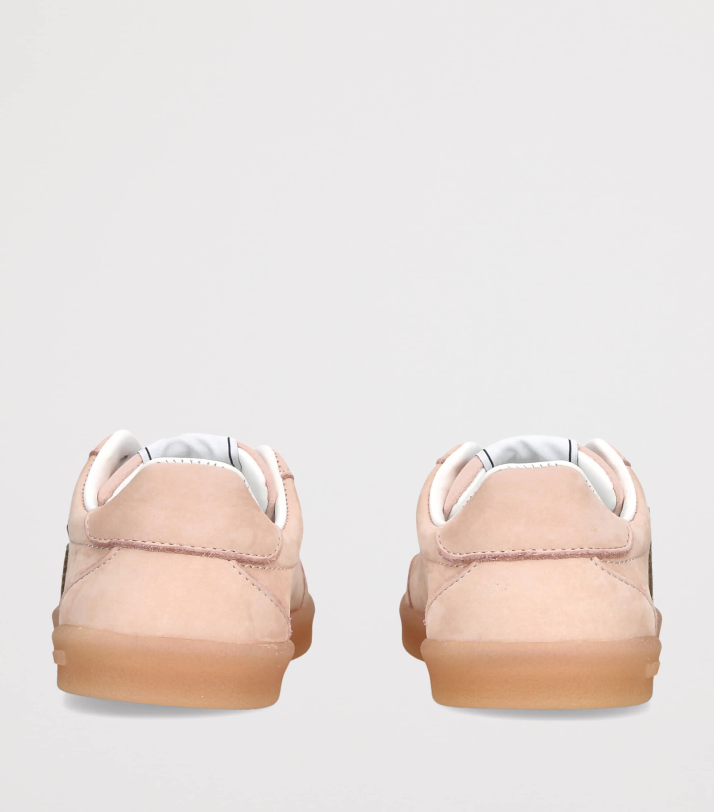 Dolce&Gabbana Kids Leather DG Logo Sneakers Peach Image 4