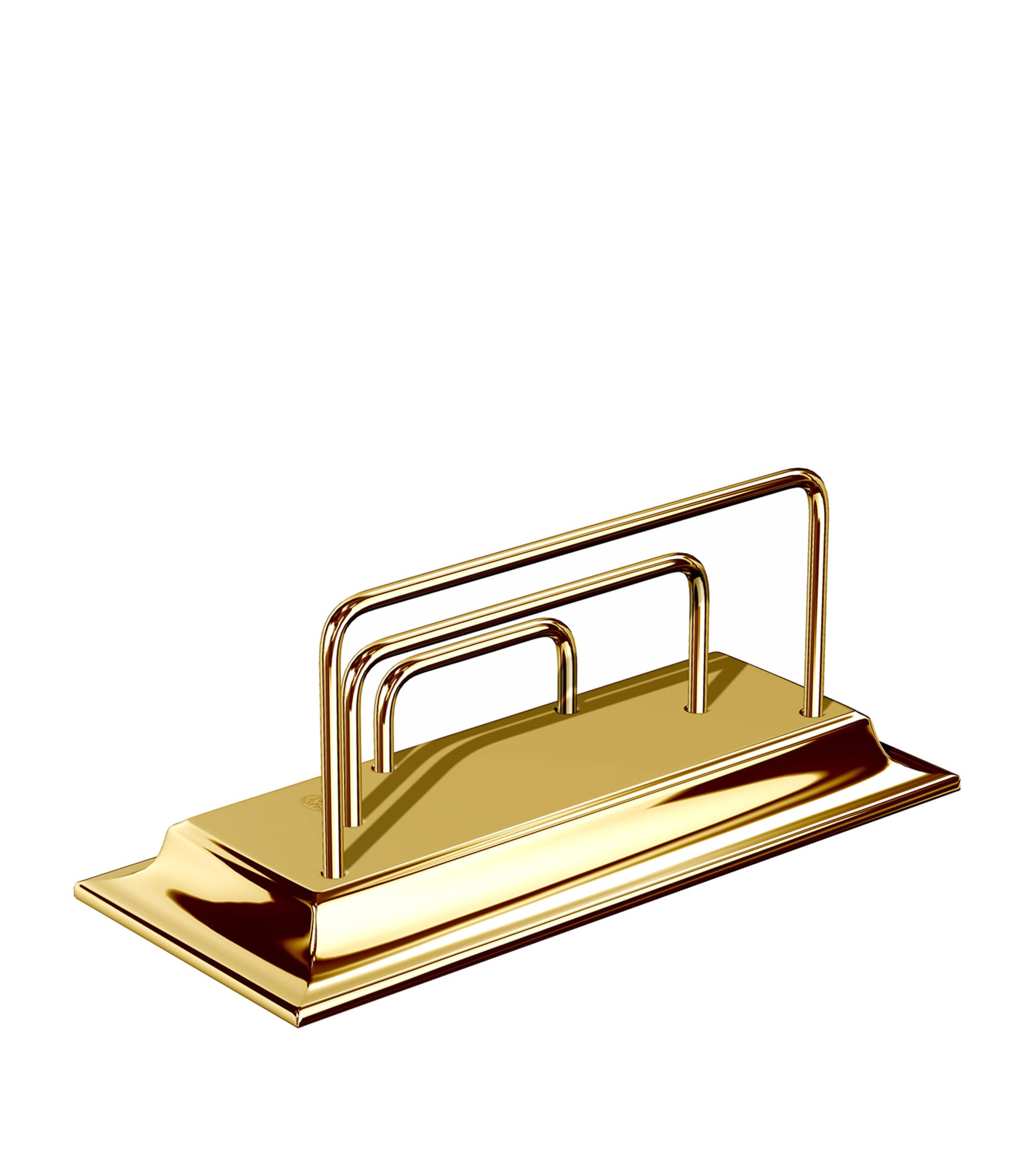 El Casco Gold-plated Envelope Holder In Gold