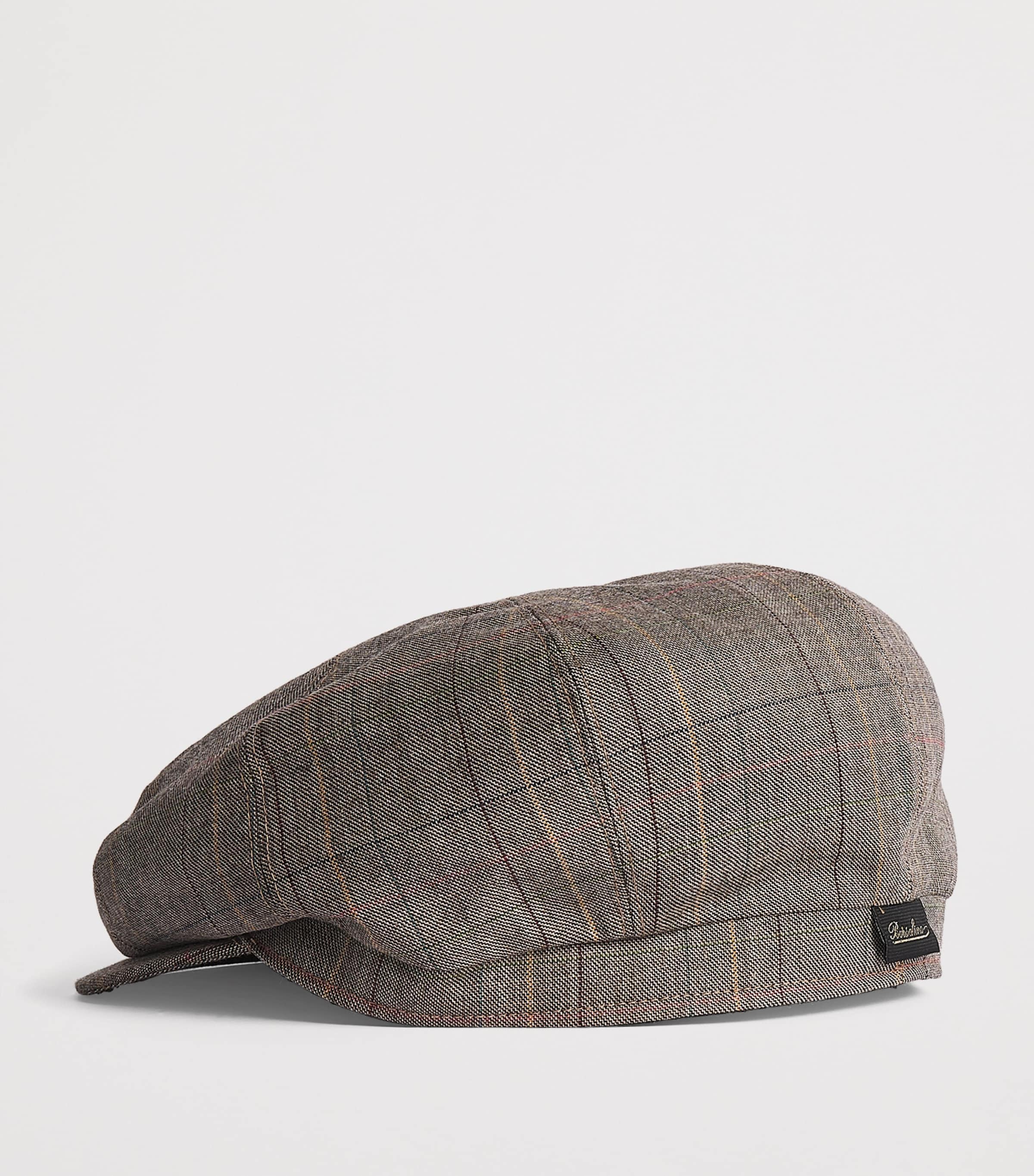 Wool-Blend Cesare Flat Cap MICRO 257B Image 3