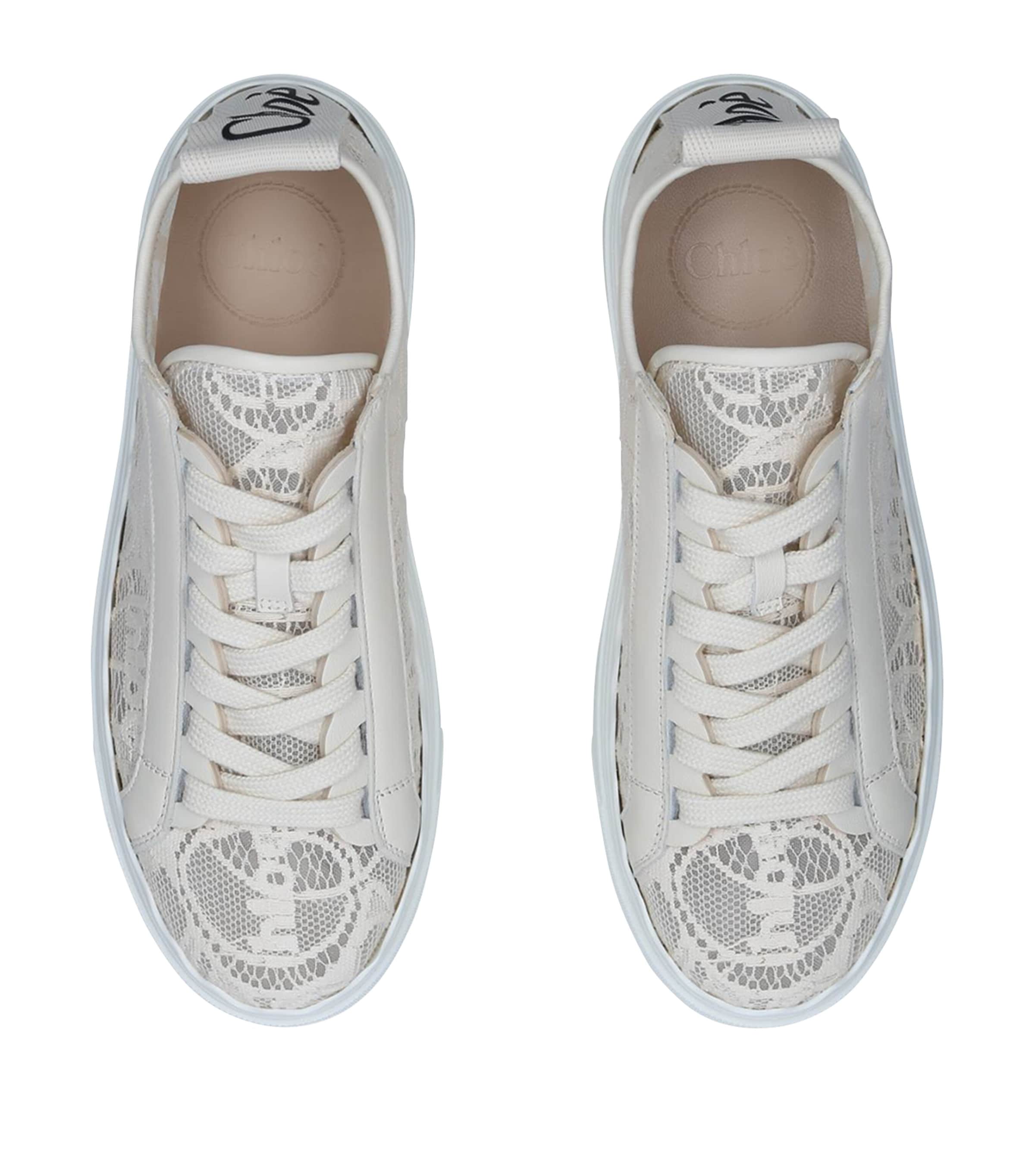 Lace Lauren Sneakers BEIGE Image 5